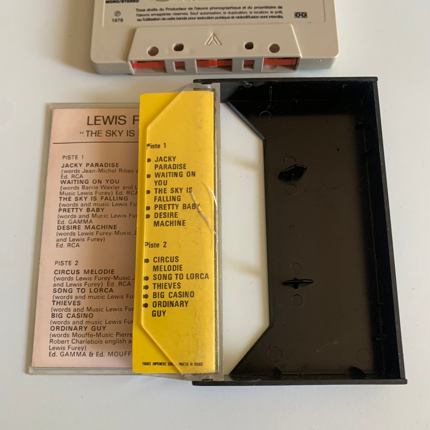 Lewis Furey - The Sky Is Falling 1979 Occasion