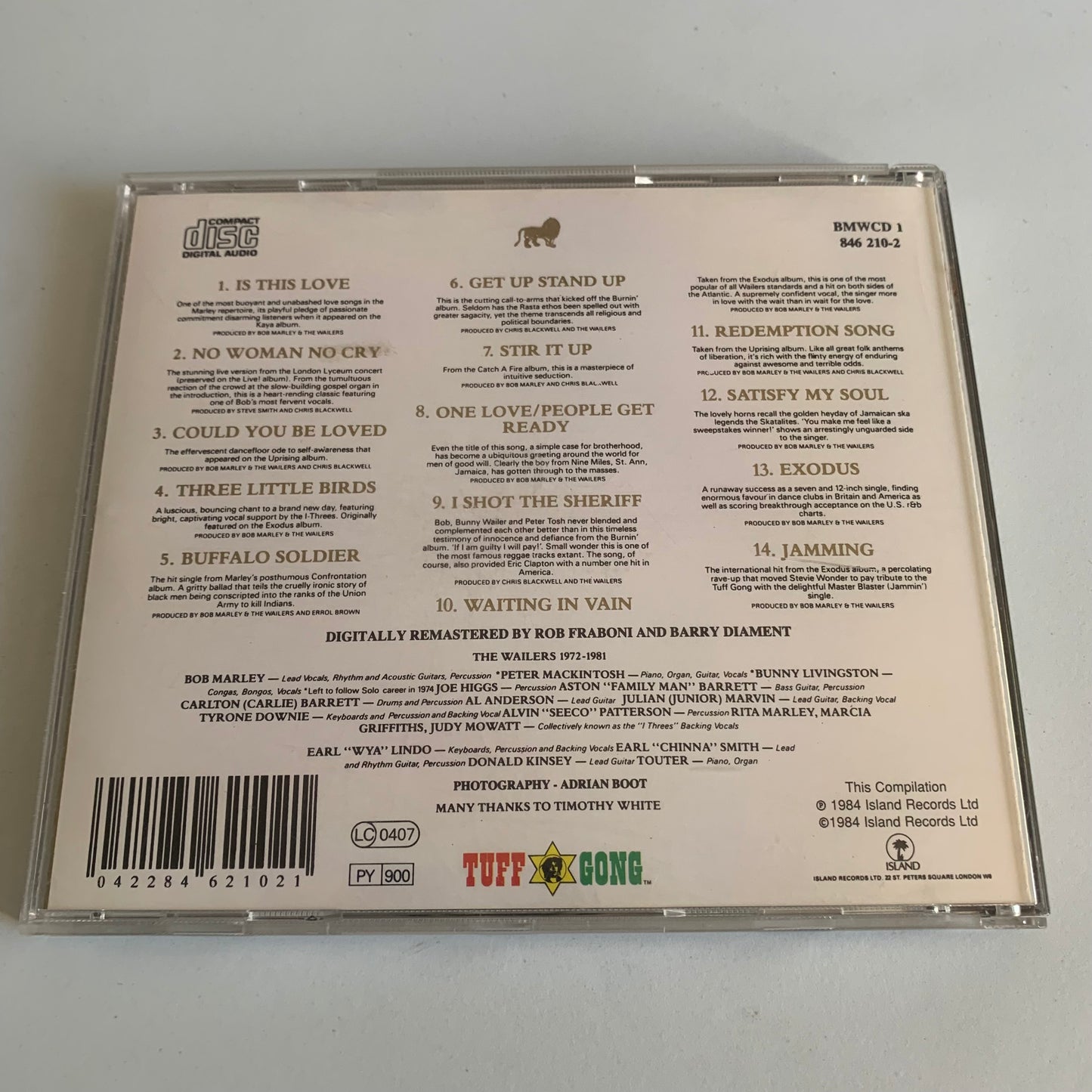 Bob Marley & The Wailers - Legend - The Best Of Bob Marley And The Wailers - Occasion