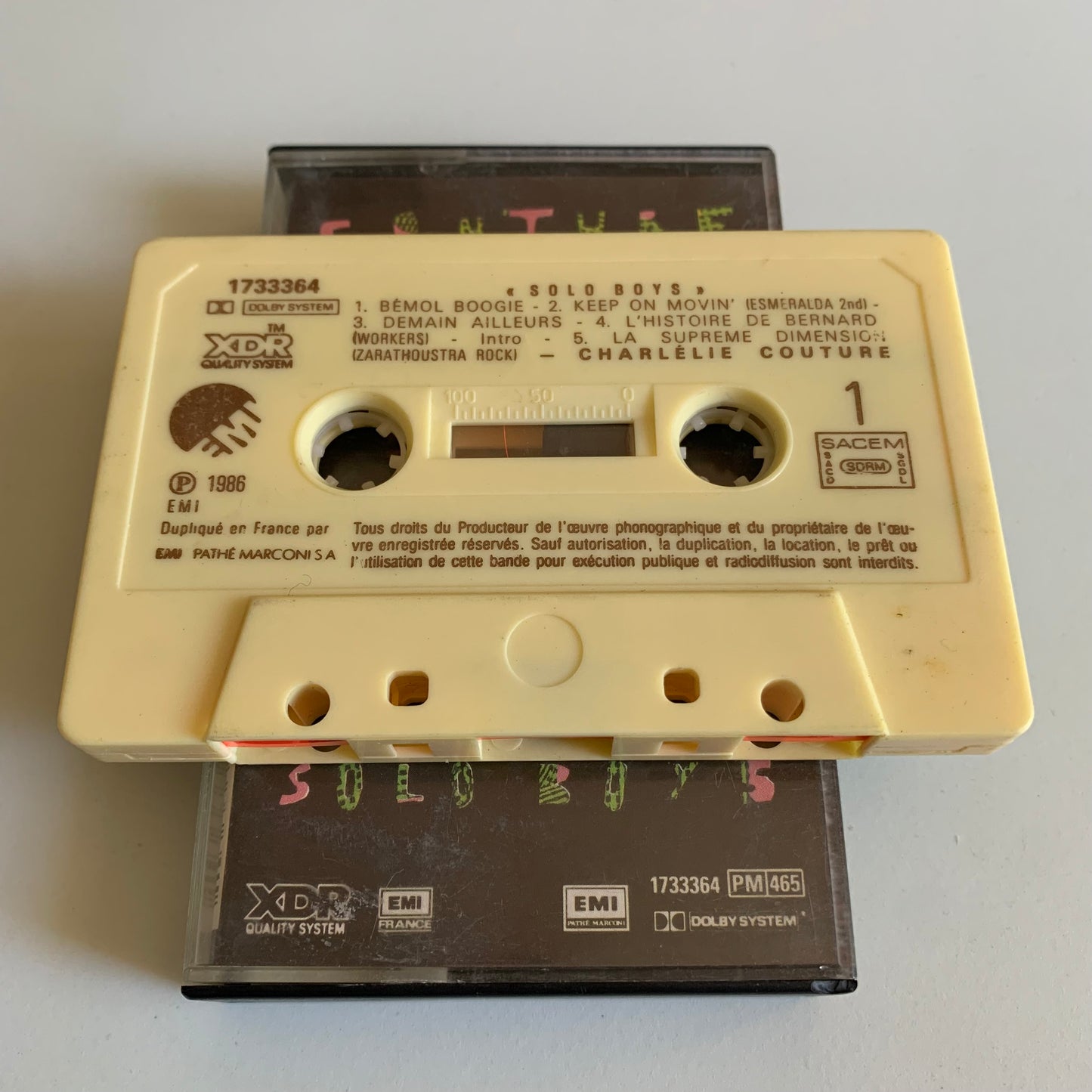 CharlElie - Solo Boys - 1986 Occasion