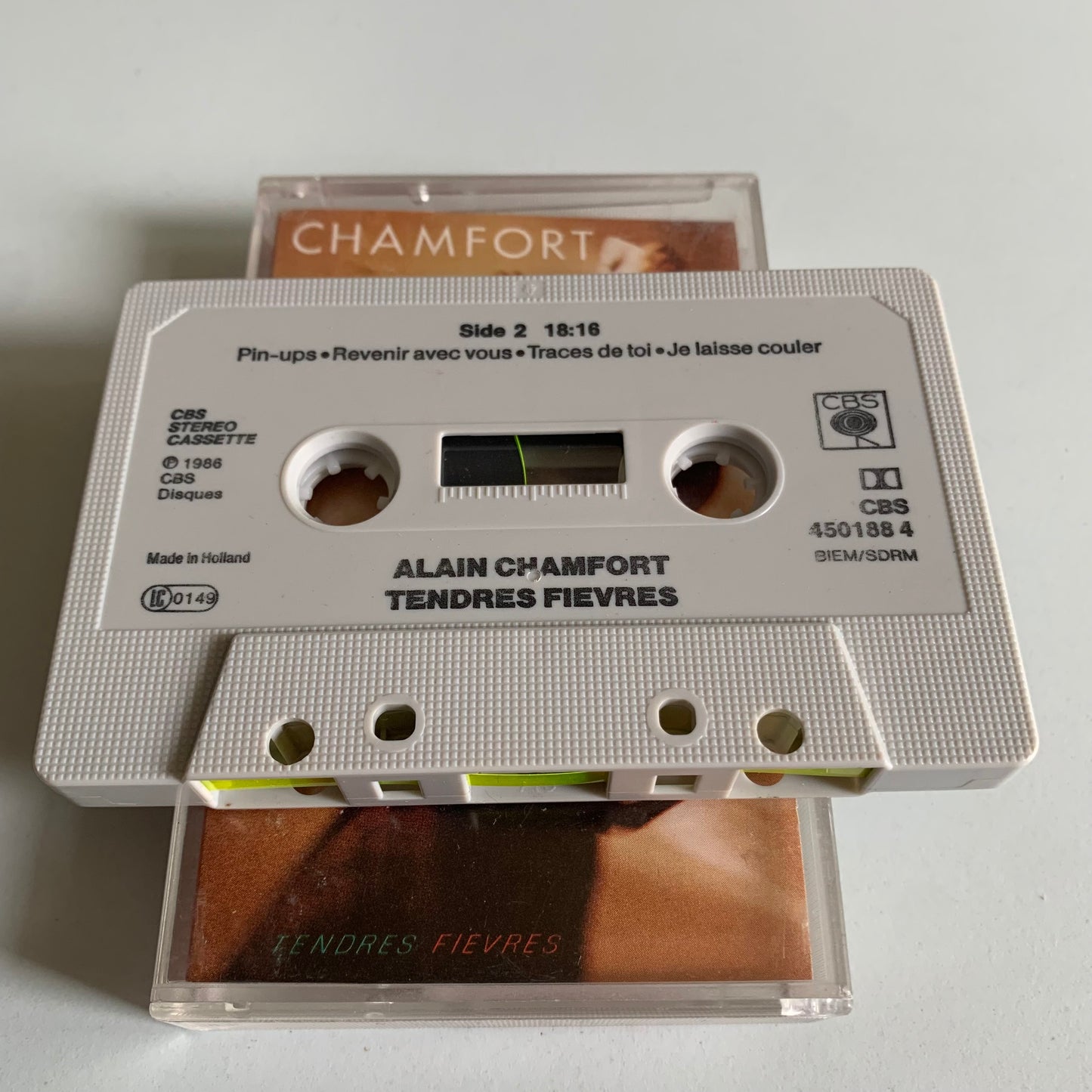 Alain Chamfort - Tendres Fièvres - 1986 Occasion