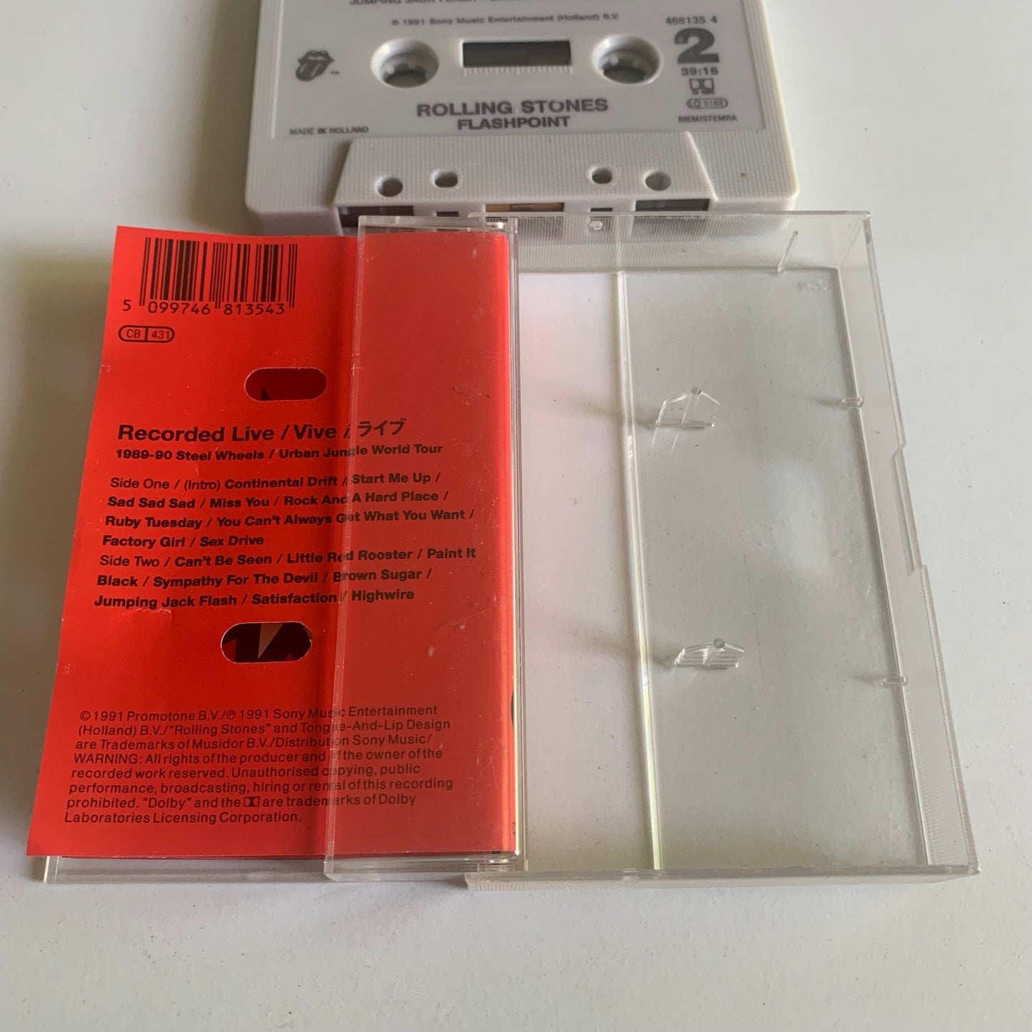 The Rolling Stones - Flashpoint - 1991 Occasion