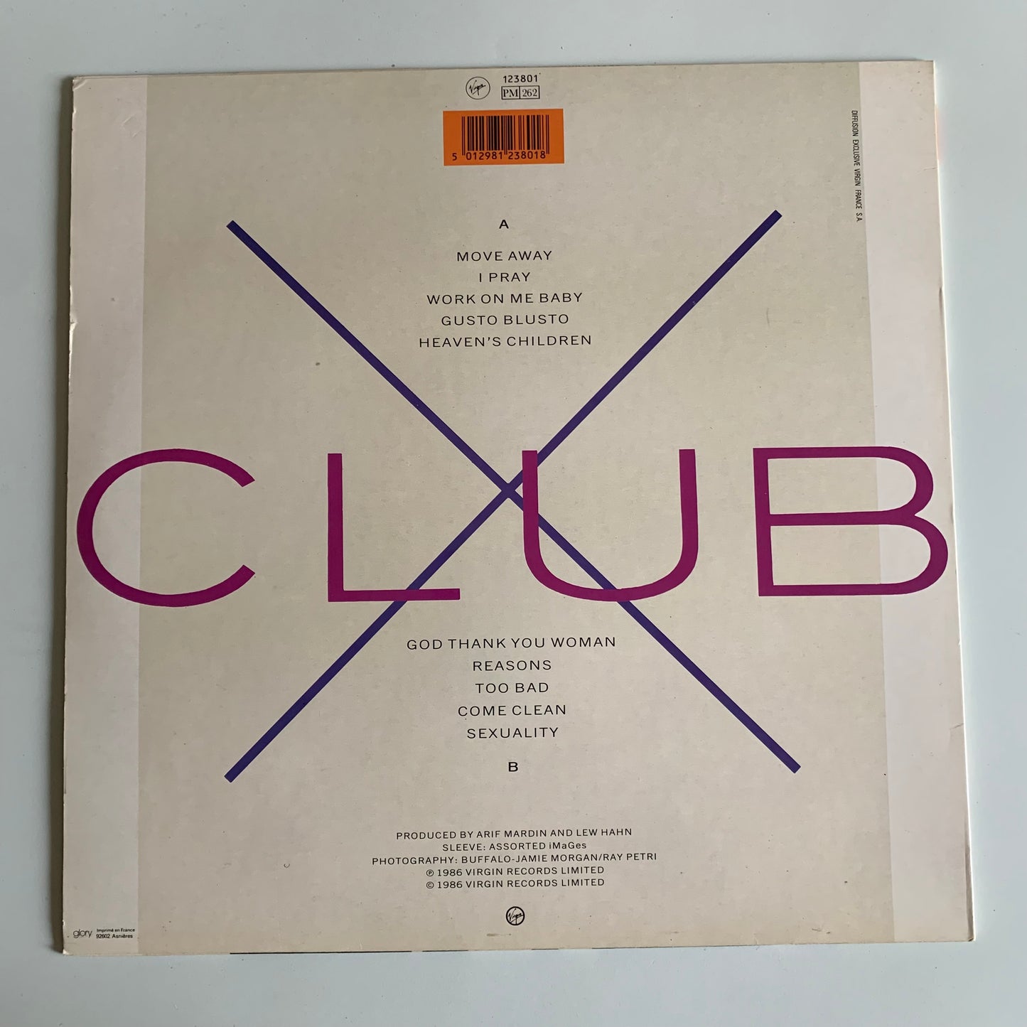 Culture Club - From Luxury To Heartache - LP 1986 Occasion