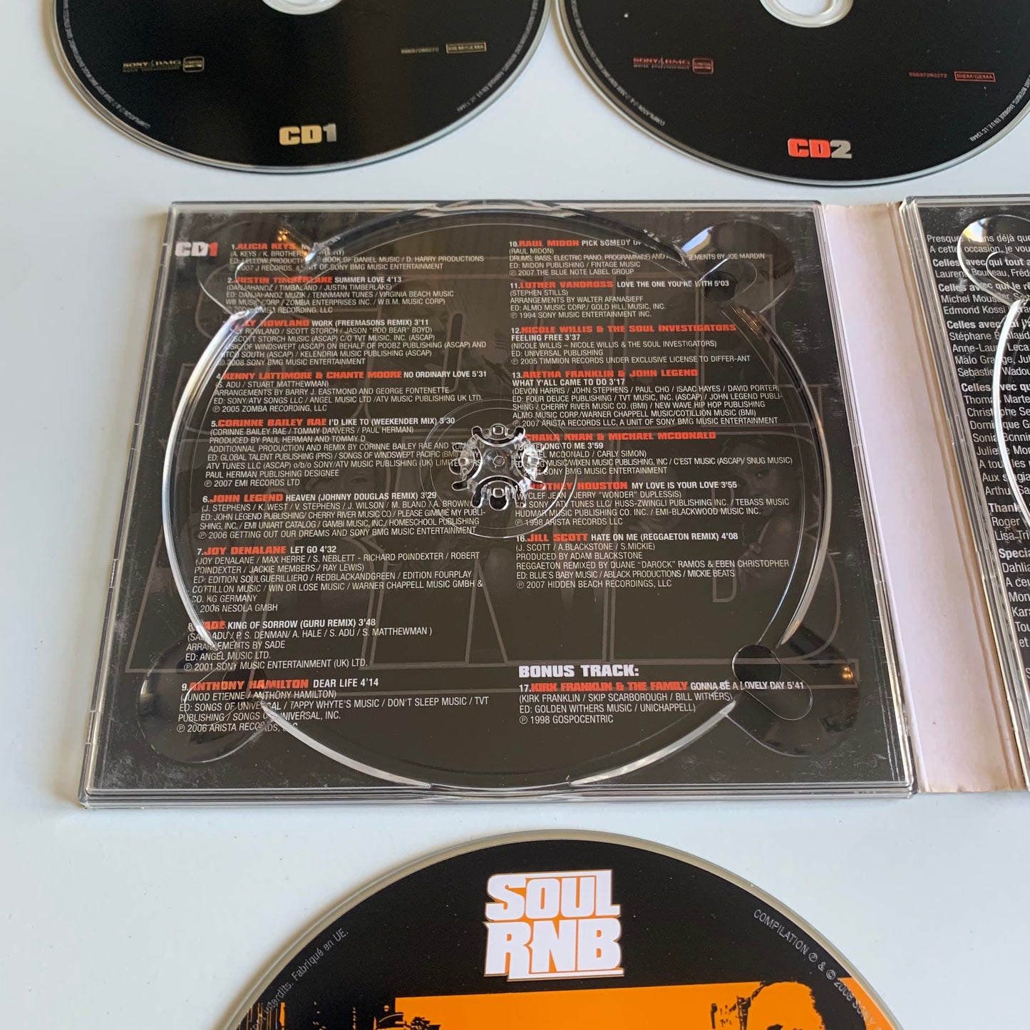 Coffret Compilation Soul RnB 2008 Occasion