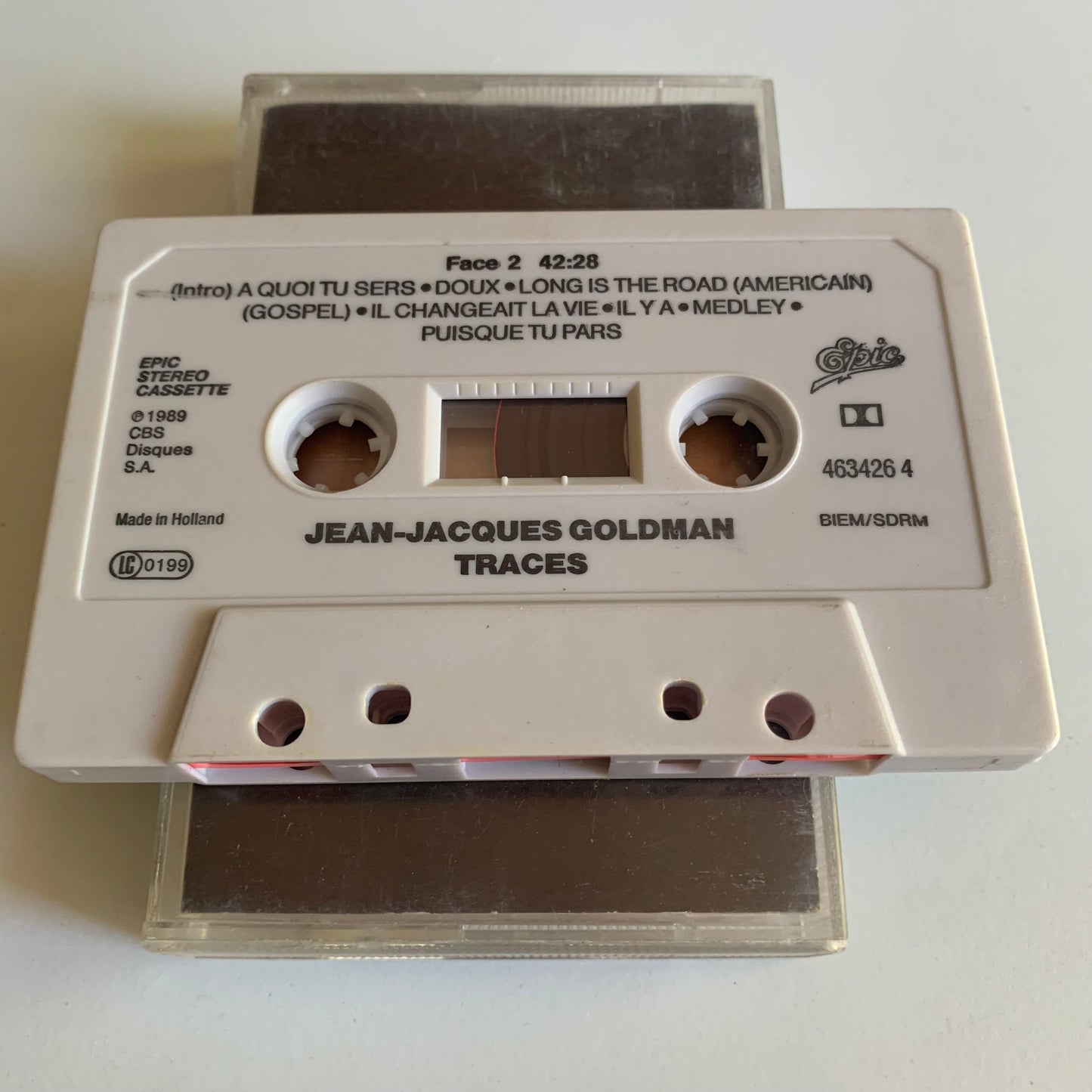 Jean Jacques Goldman - Traces - 1989 Occasion