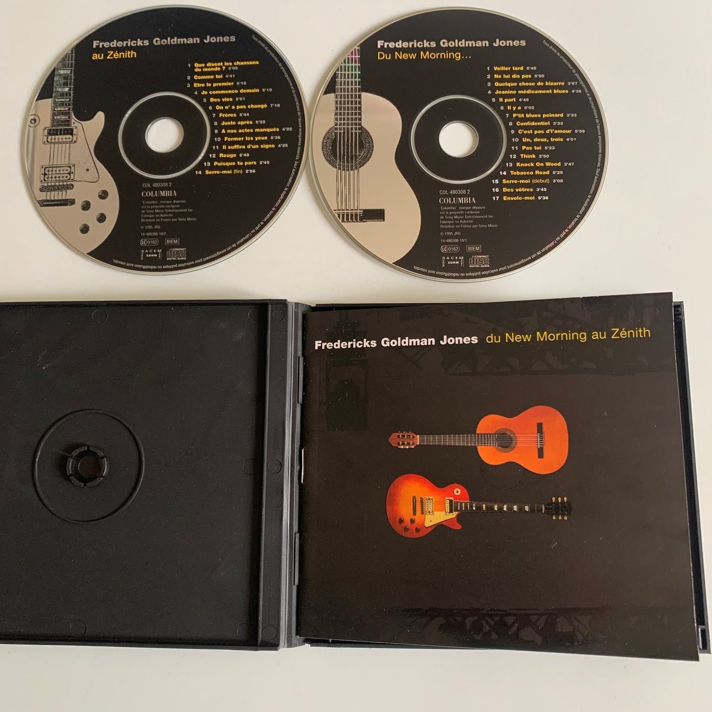 CD - Fredericks Goldman Jones - Du New Morning Au Zénith - 1995 Occasion