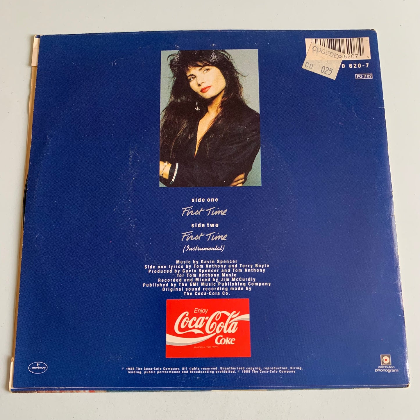 Robin Beck - First Time Pub Coca Cola - 1988 Occasion