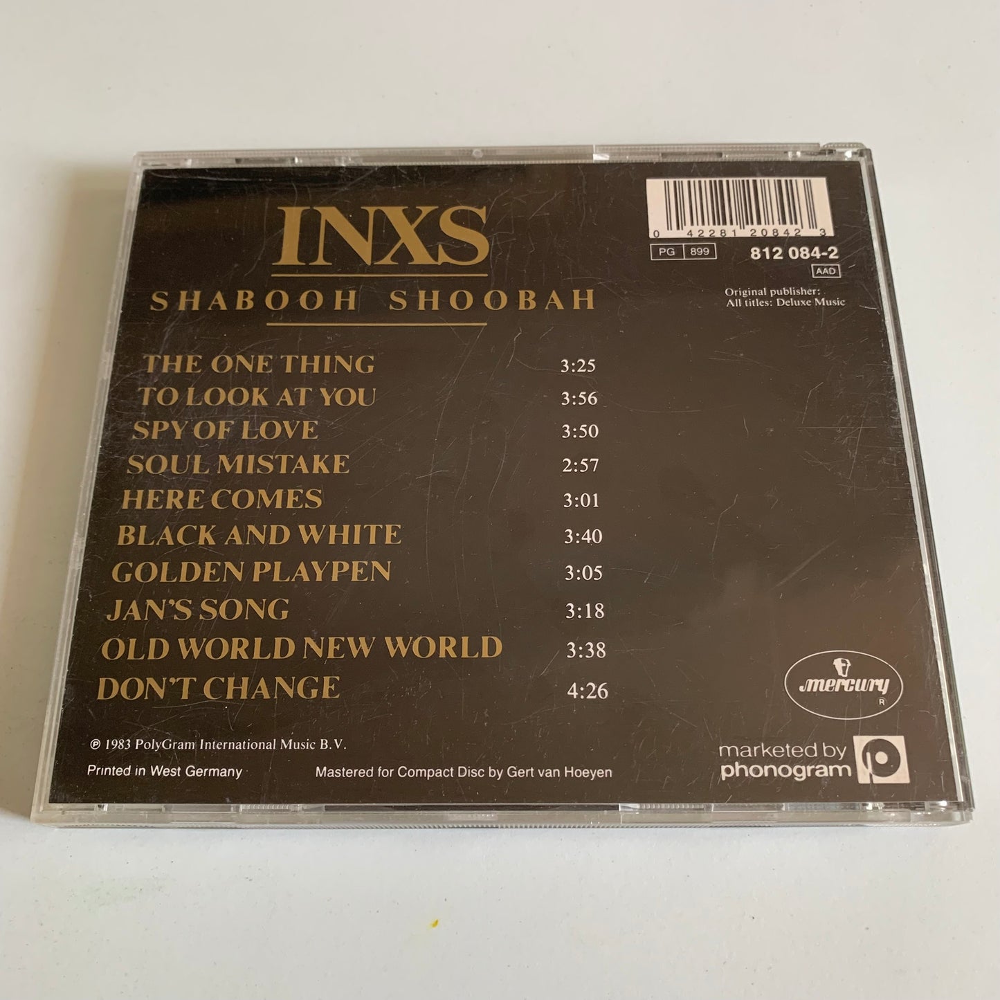 INXS - Shabooh Shoobah