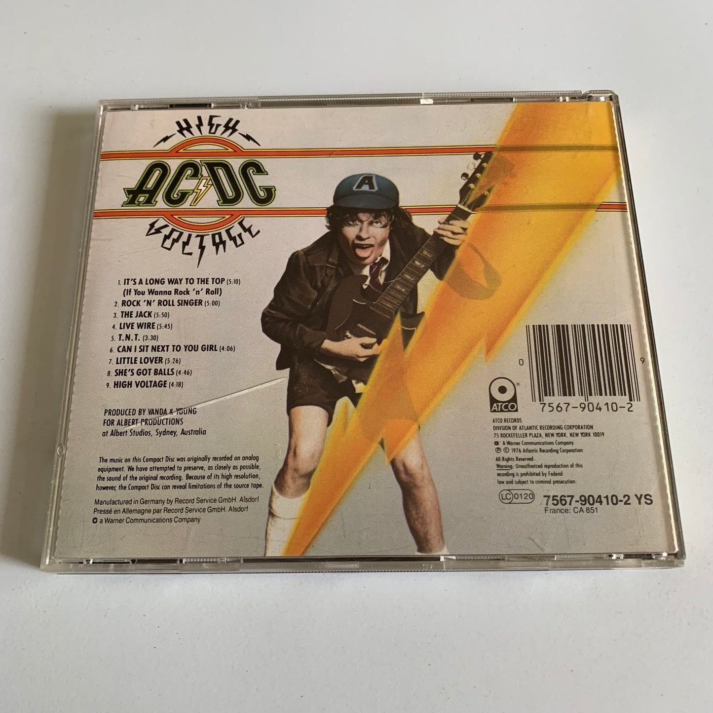 AC/DC - High Voltage - 1990 Occasion