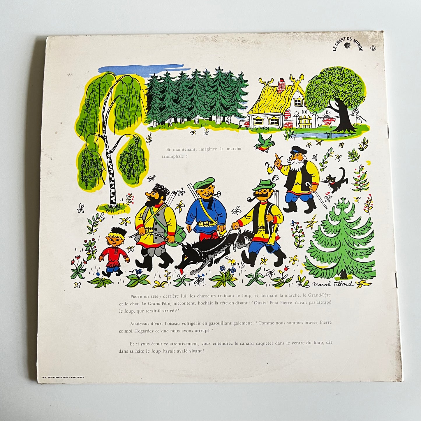 Pierre Et Le Loup - LP 1978