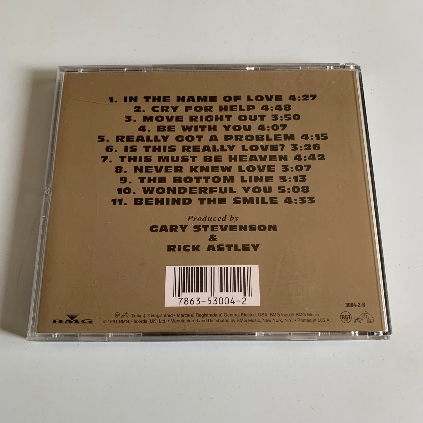CD - Rick Astley - Free - 1991 Occasion