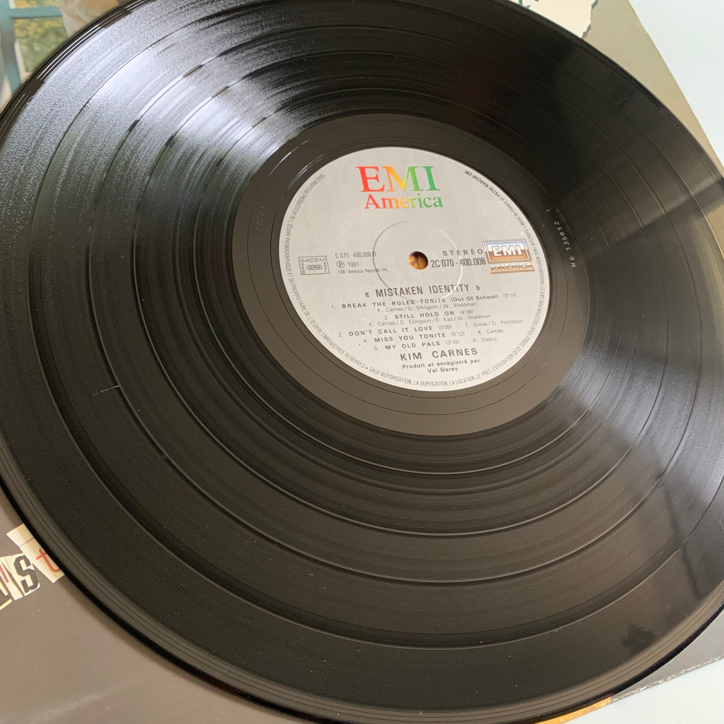 Kim Carnes - Mistaken Identity - 1981 Occasion