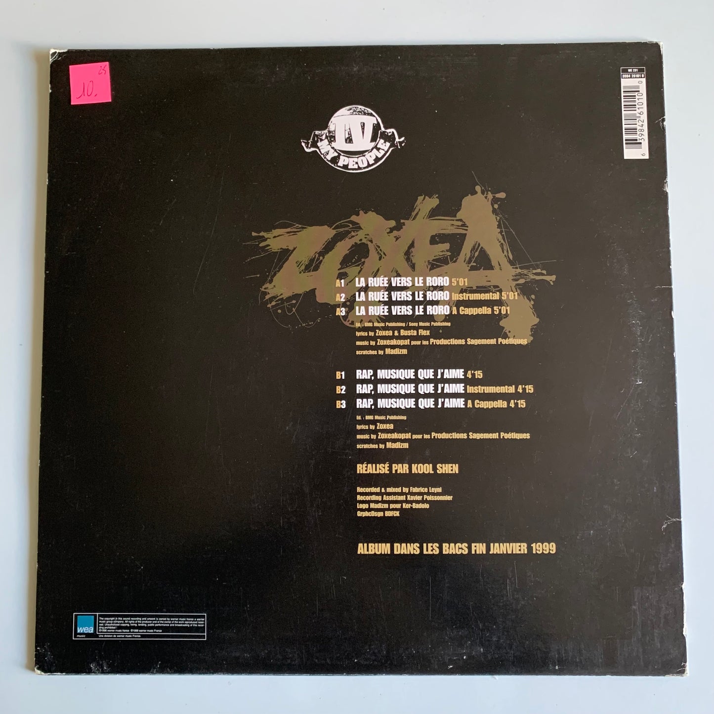 Zoxea - Busta Flex - La Ruée Vers Le Roro - Single 1998