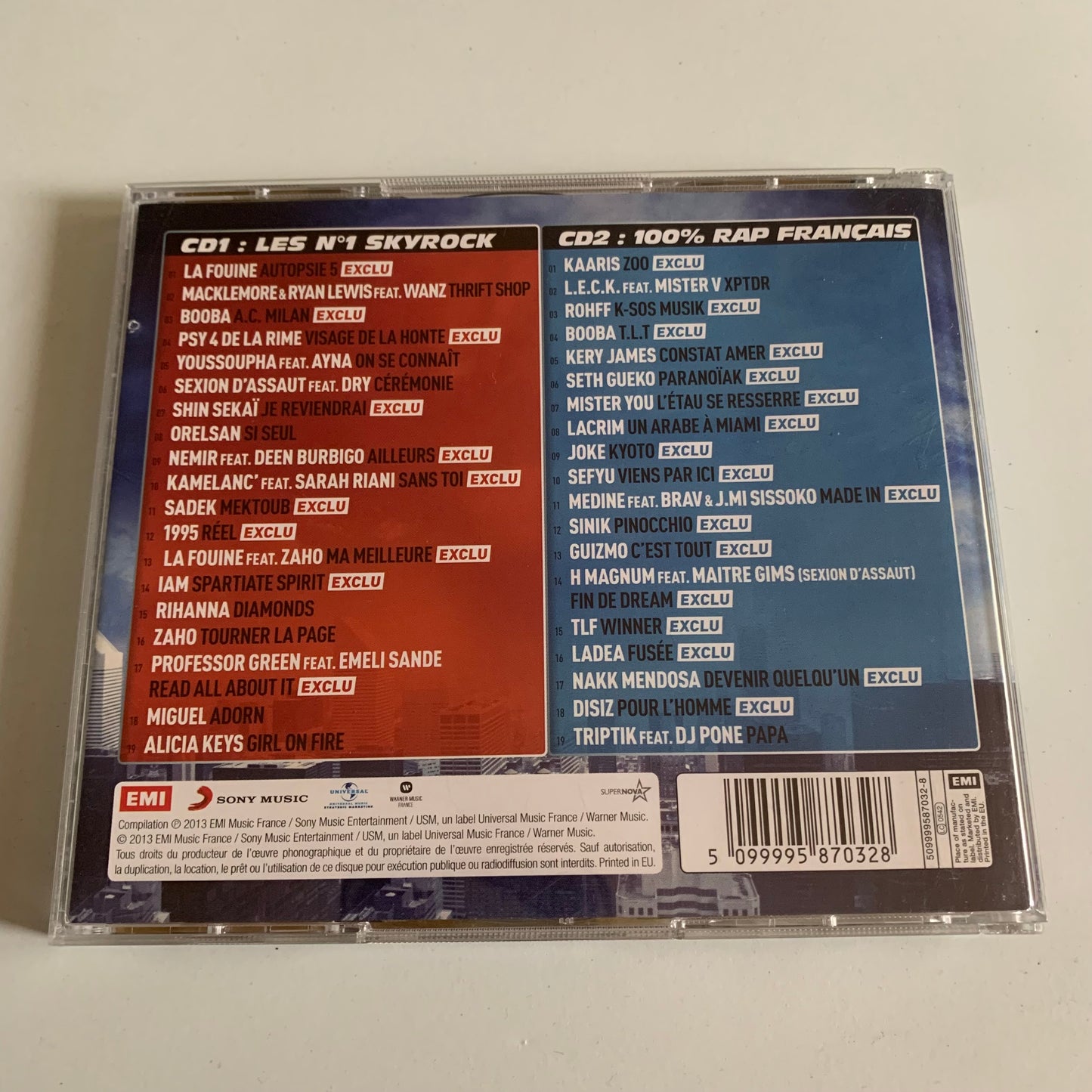 CD - Compilation - Planète RAP 2013 - Occasion