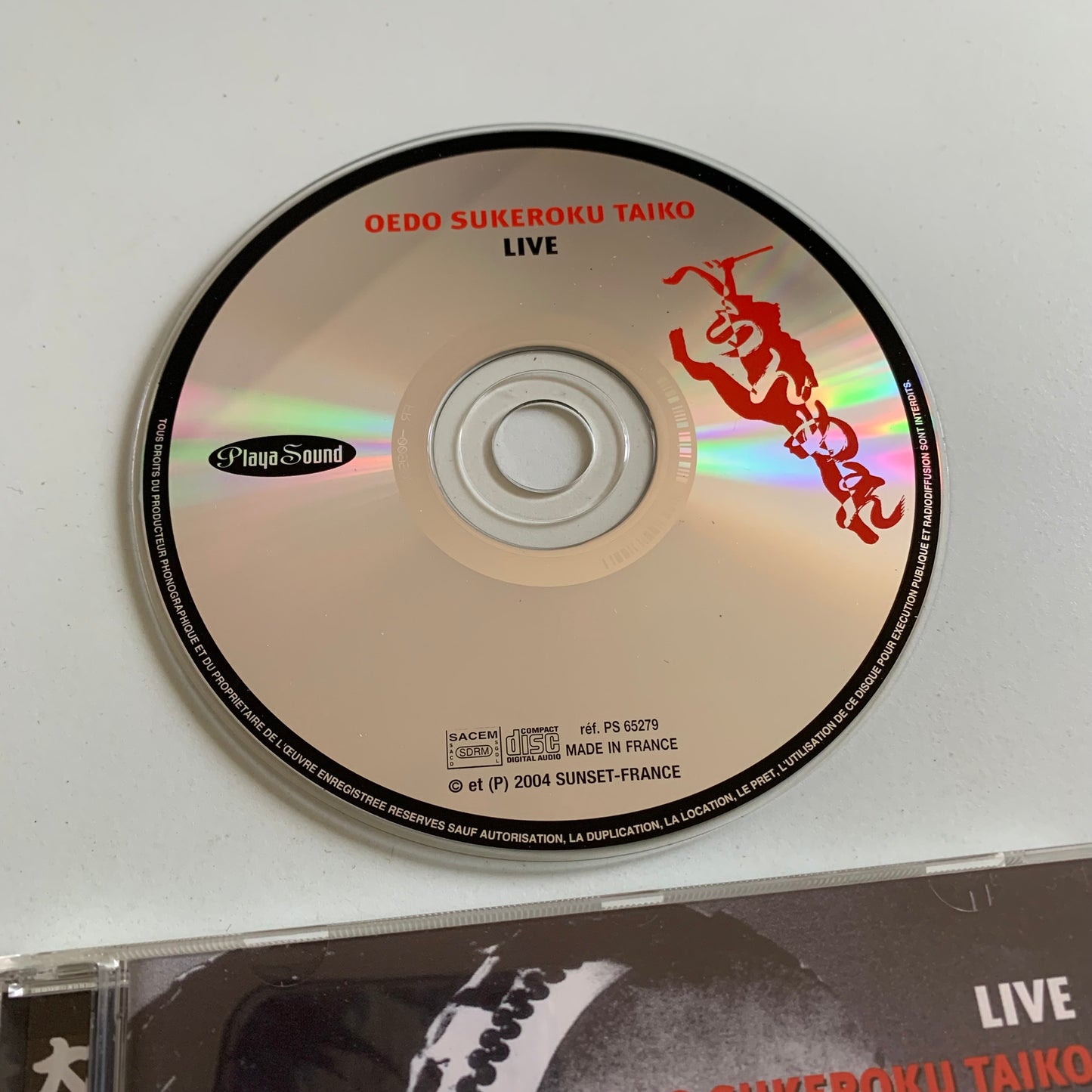 CD - Oedo Sukeroku Taiko - Live - 2004 Occasion