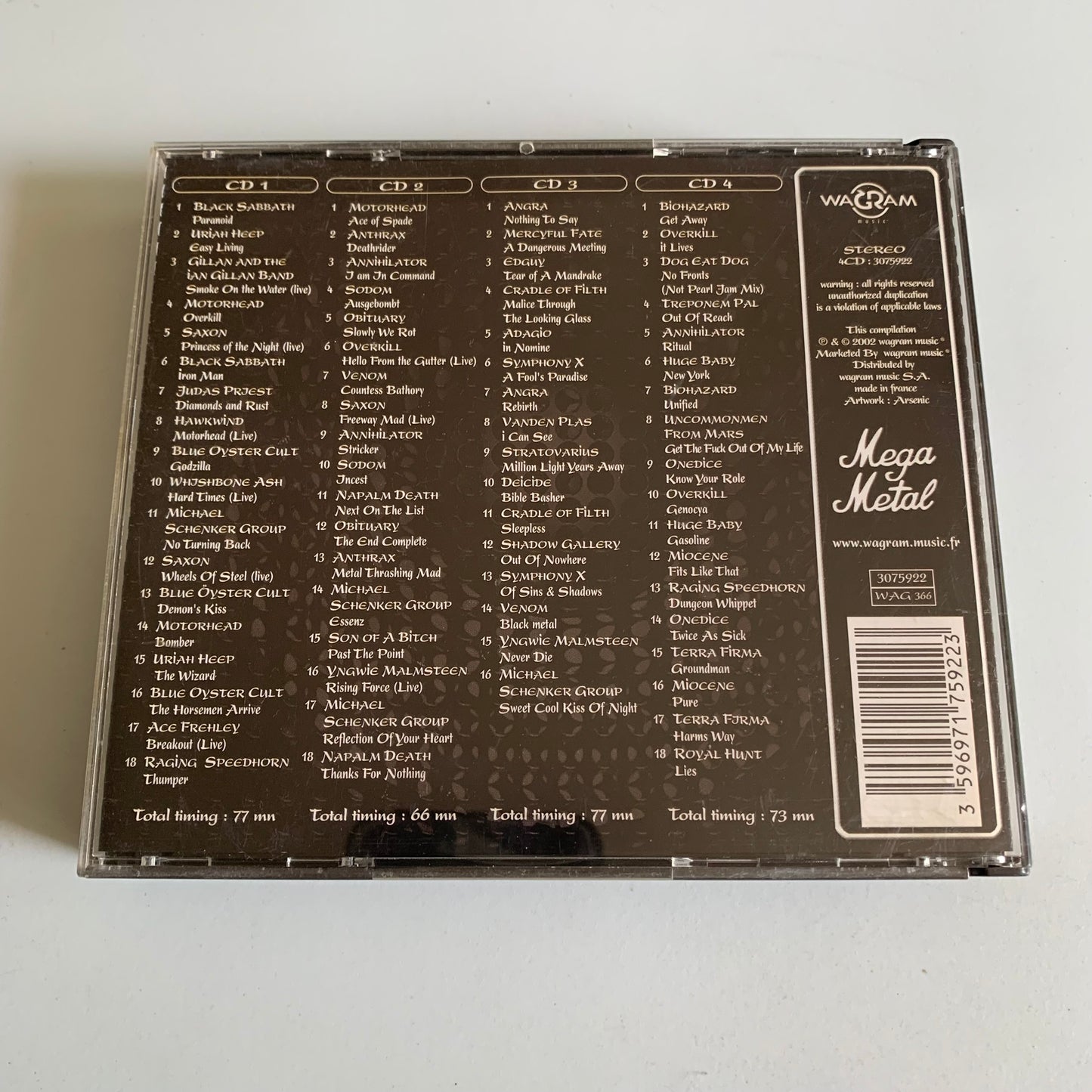 Variétés Compilation - Mega Metal - Box set 2002 Occasion