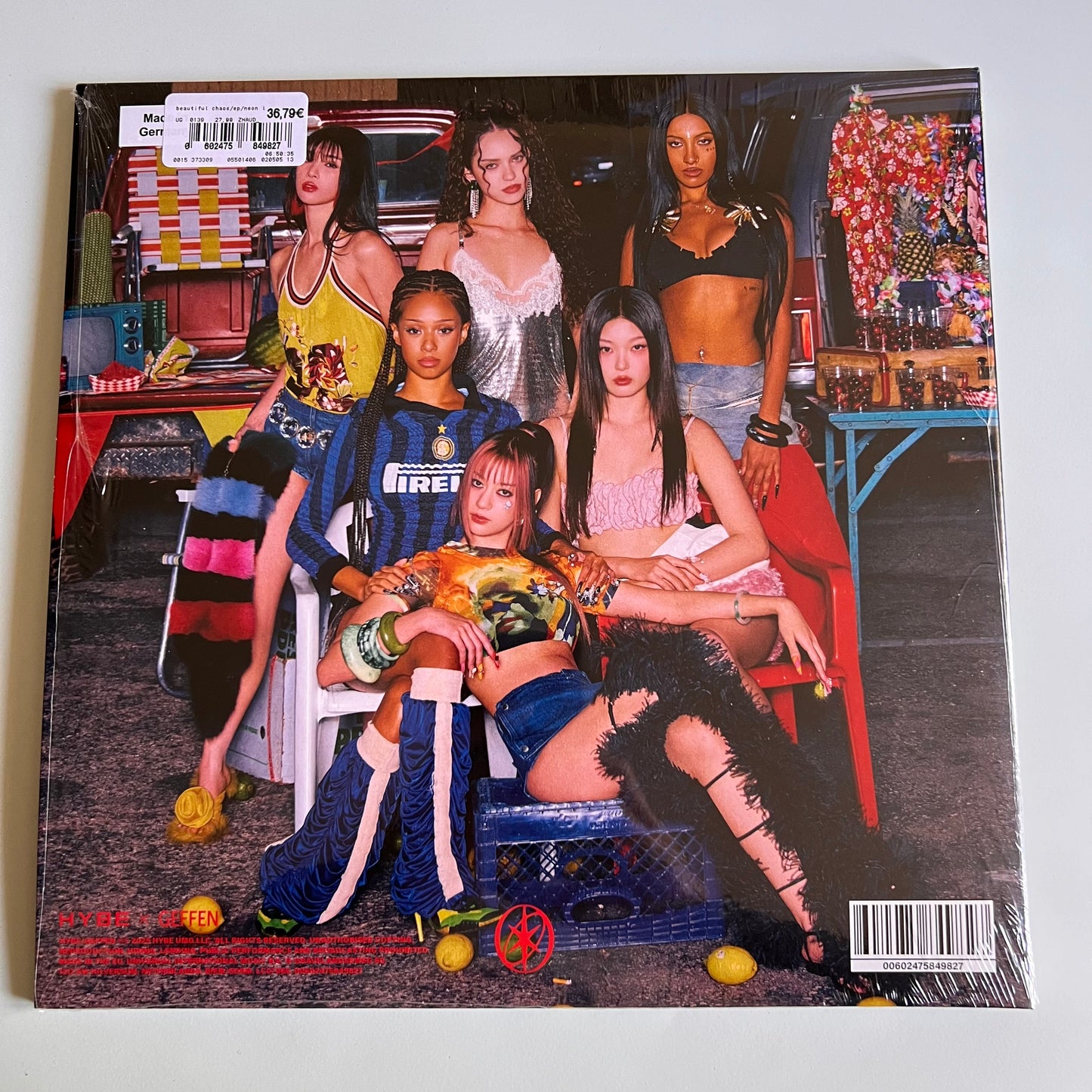 Katseye - Beautiful Chaos - EP Lime Neon 2025