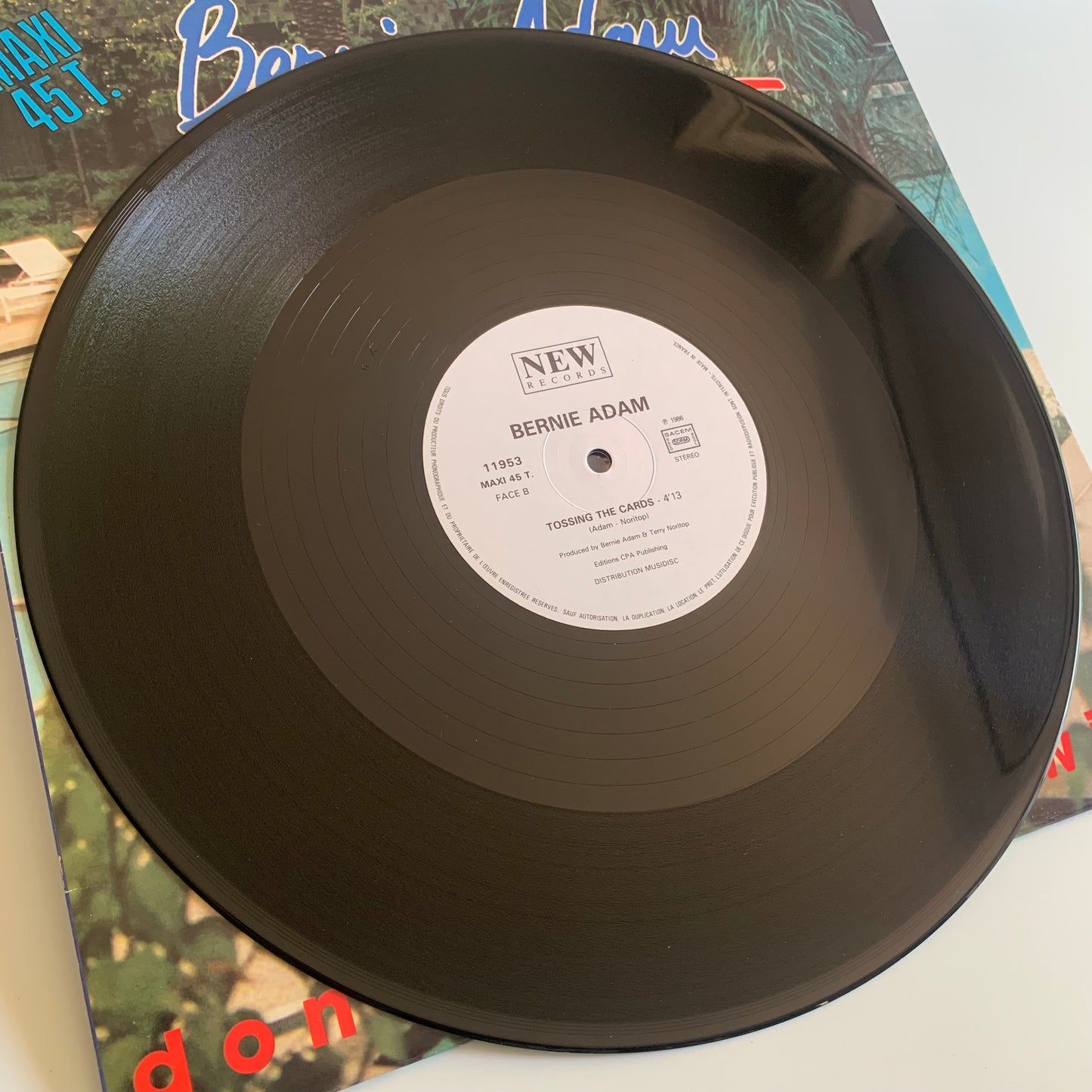Bernie Adam - Don't Drink My Wine - Maxi 1986 Occasion