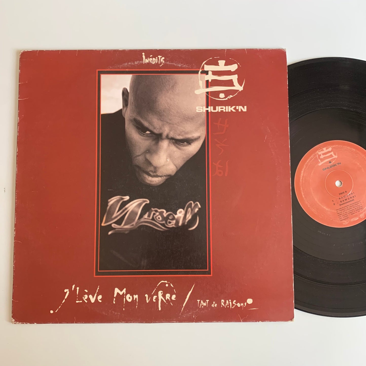 Shurik'n - J'Lève Mon Verre / Tant De Raisons - 1999 Single Occasion