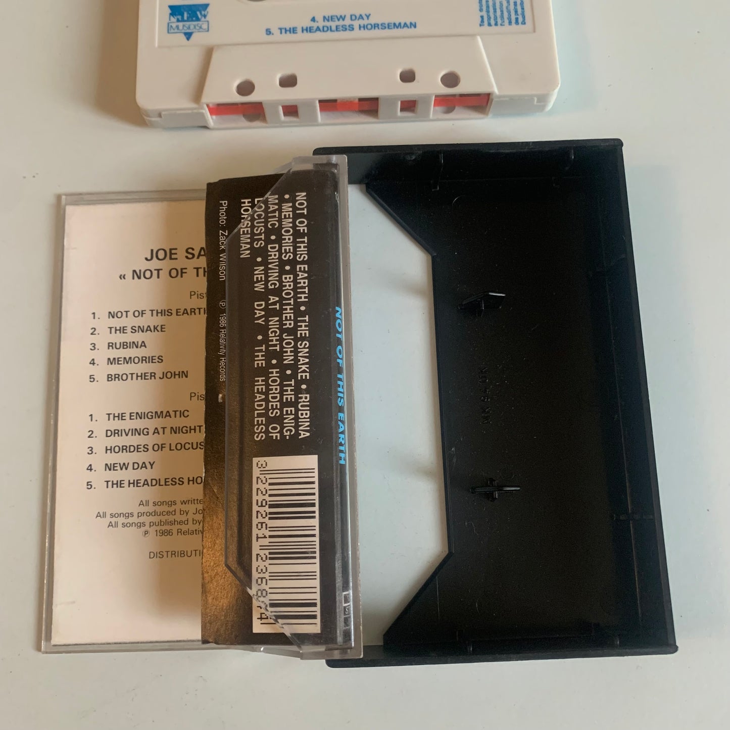 Joe Satriani - Not Of This Earth - 1986 Occasion