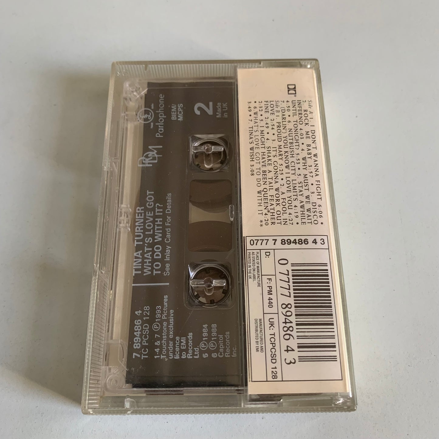 Tina Turner - What's Love Got To Do With It - 1993 Occasion