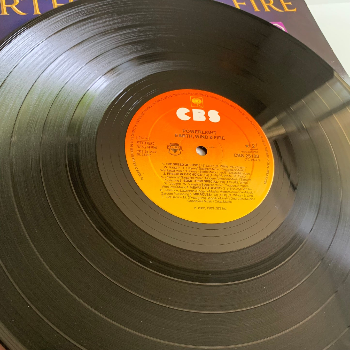 Earth, Wind & Fire - Powerlight - LP 1983 Occasion