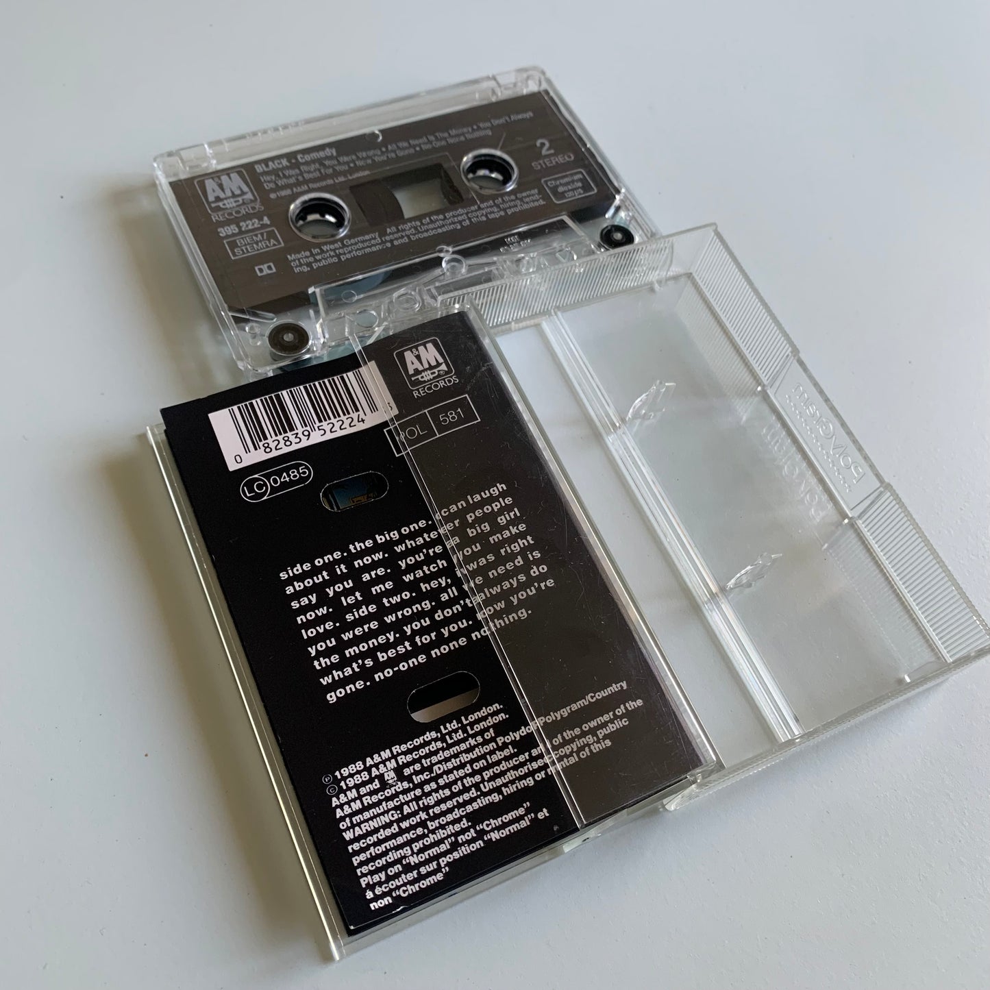 Black - Comedy 1988 Occasion