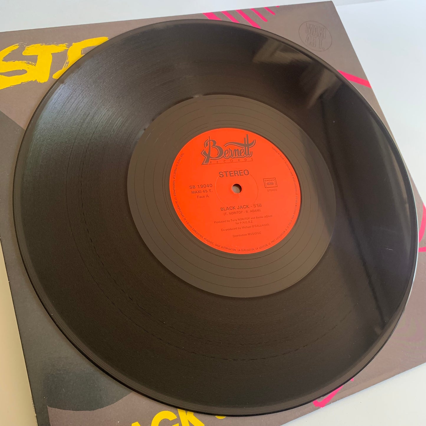 Stereo - Black Jack - Maxi 1985 Occasion