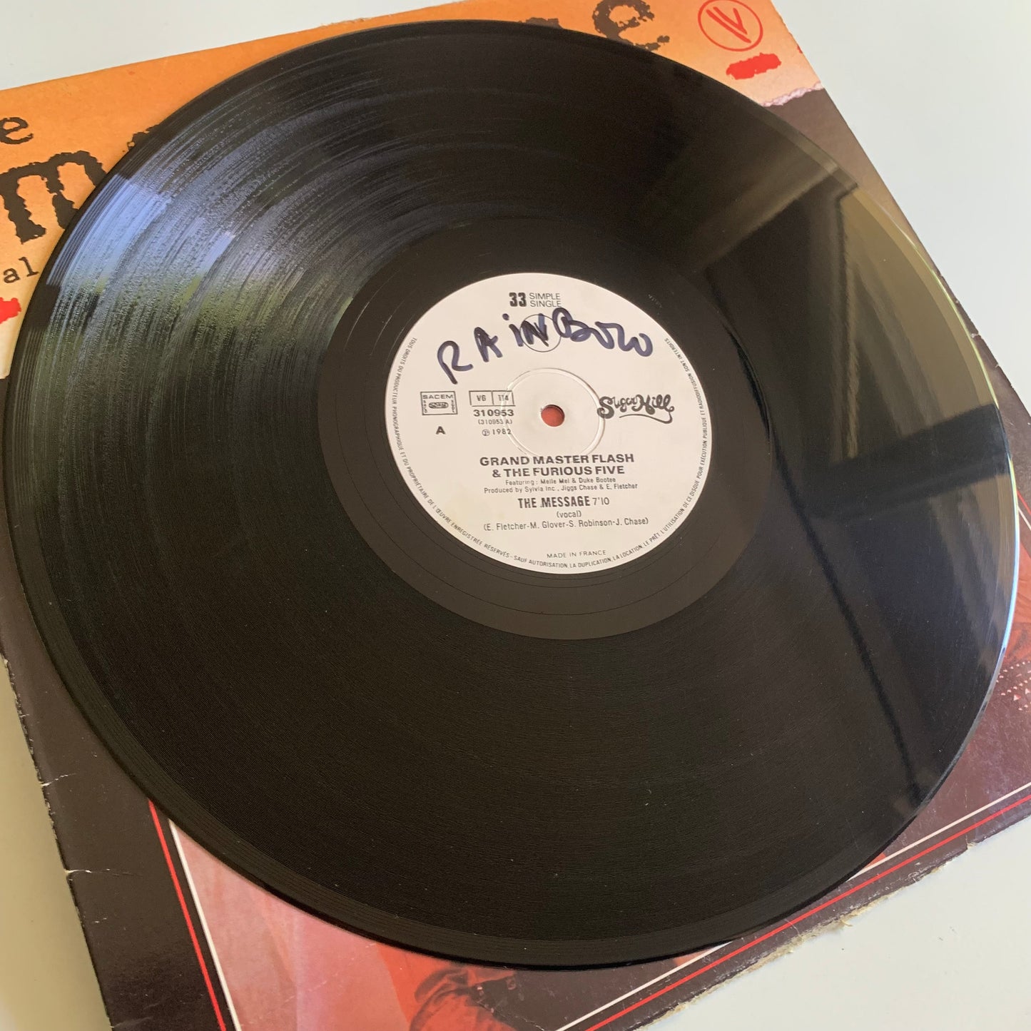 Grandmaster Flash & The Furious Five - The Message - Single 1982 Occasion