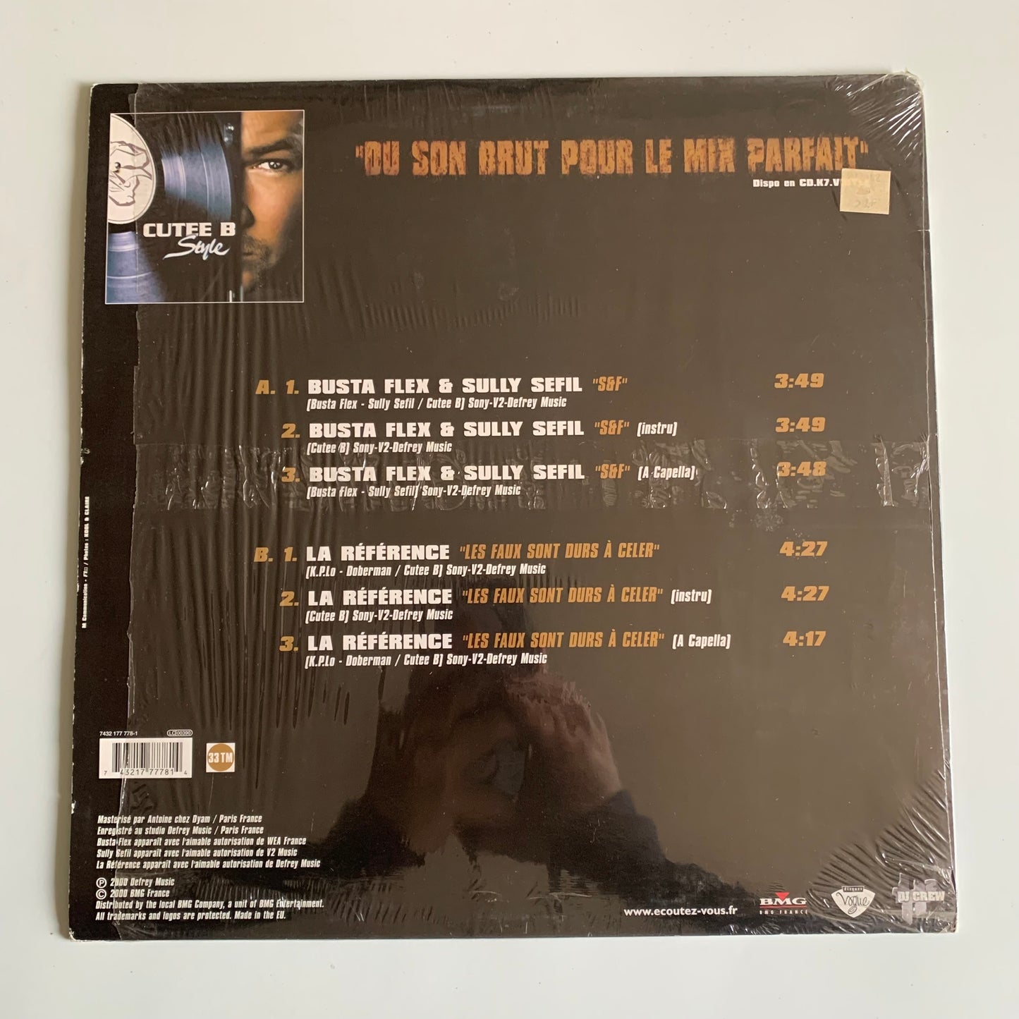 Cutee B - Busta Flex - Sully Sefil - La Reference - S&f / Les Faux Sont Durs A Celer - Maxi 2000