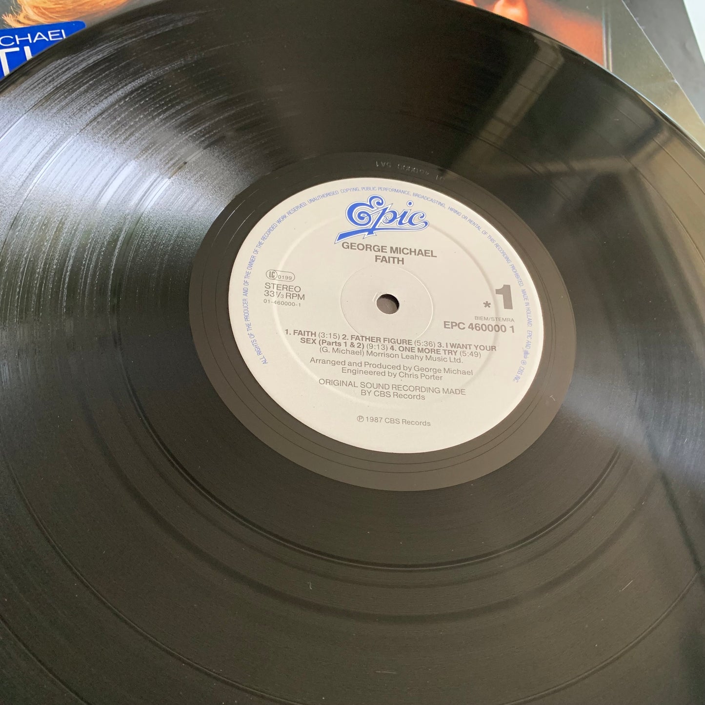 George Michael - Faith - LP 1987 Occasion