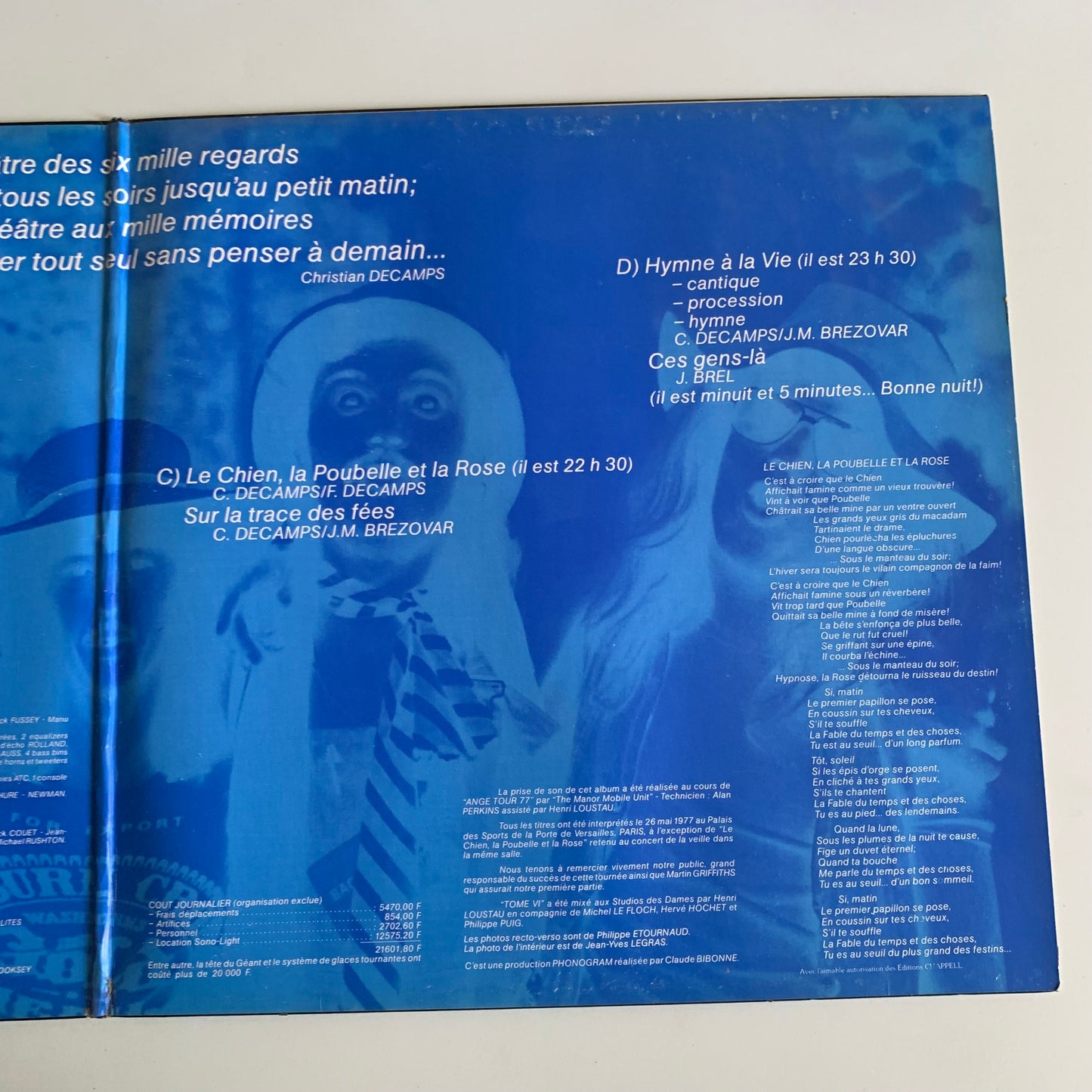 Ange - Tome VI - Double LP 1977 Occasion