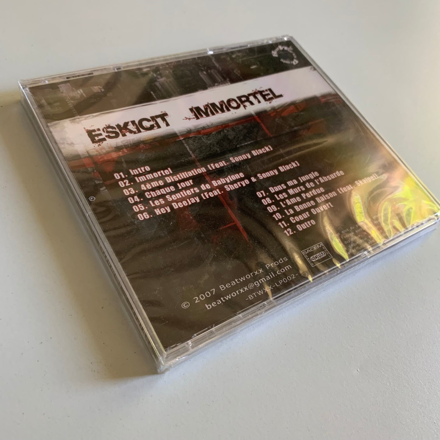 Eskicit - Immortel - 2007 Neuf sous blister