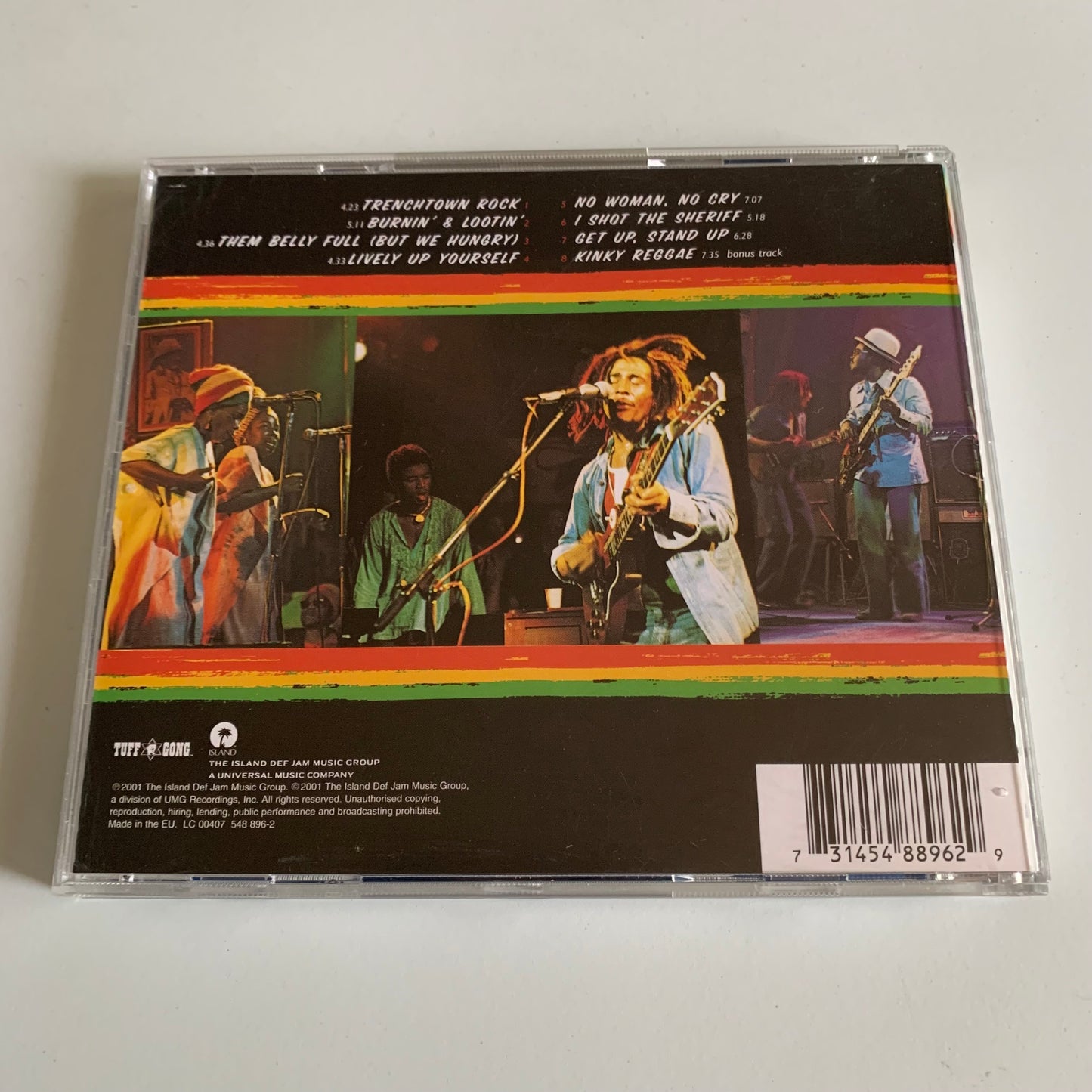 Bob Marley & The Wailers - Live! - 2001 Occasion