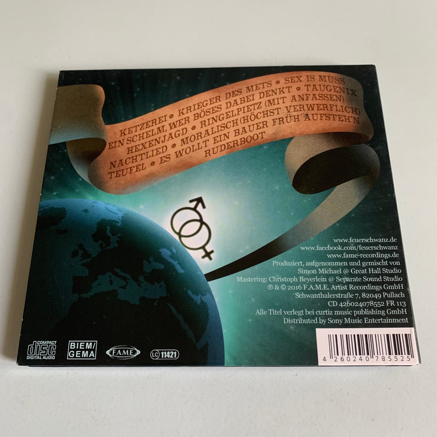 Feuerschwanz - Sex Is Muss - 2016 Occasion
