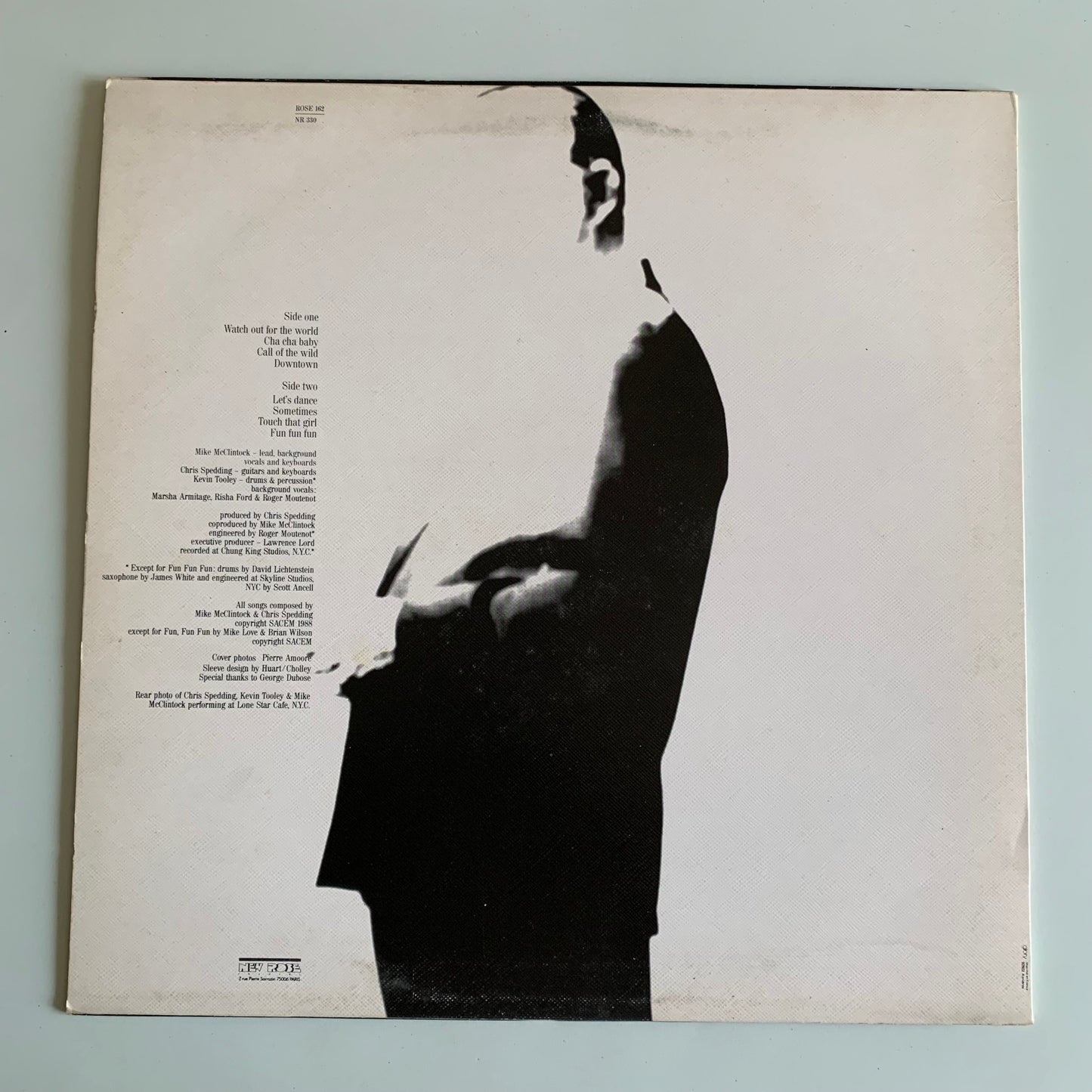 Mike McClintock - Like Satin - LP 1989