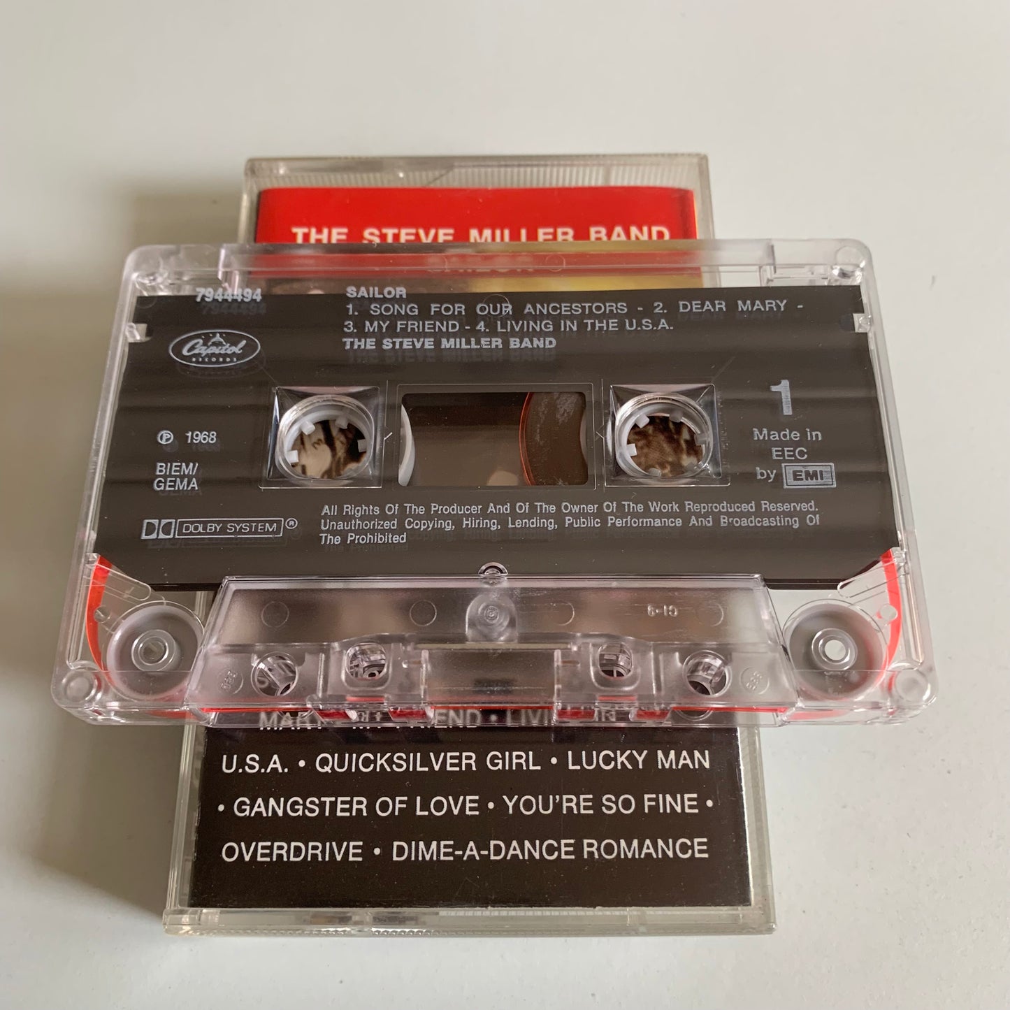 The Steve Miller Band - Sailor - Occasion