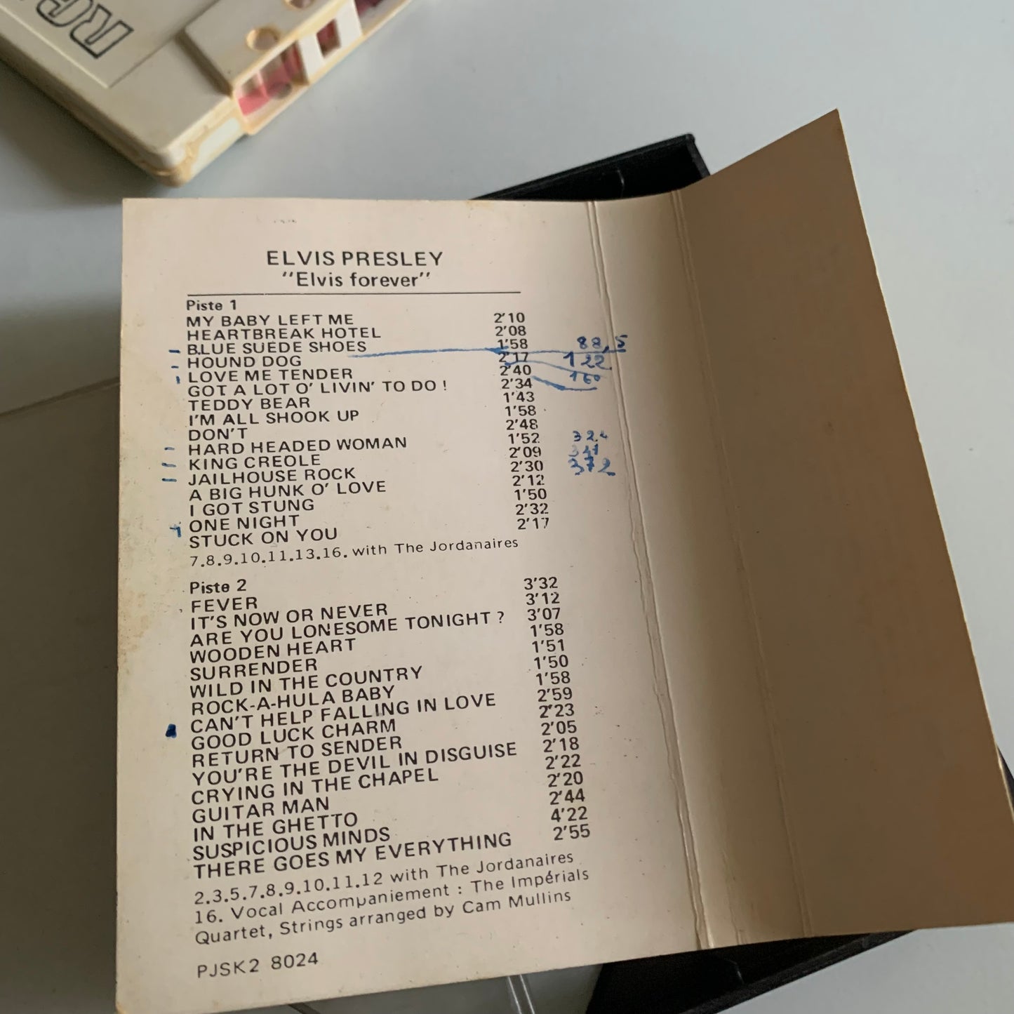 Cassette audio - Elvis Presley - Elvis Forever - 1977 Occasion