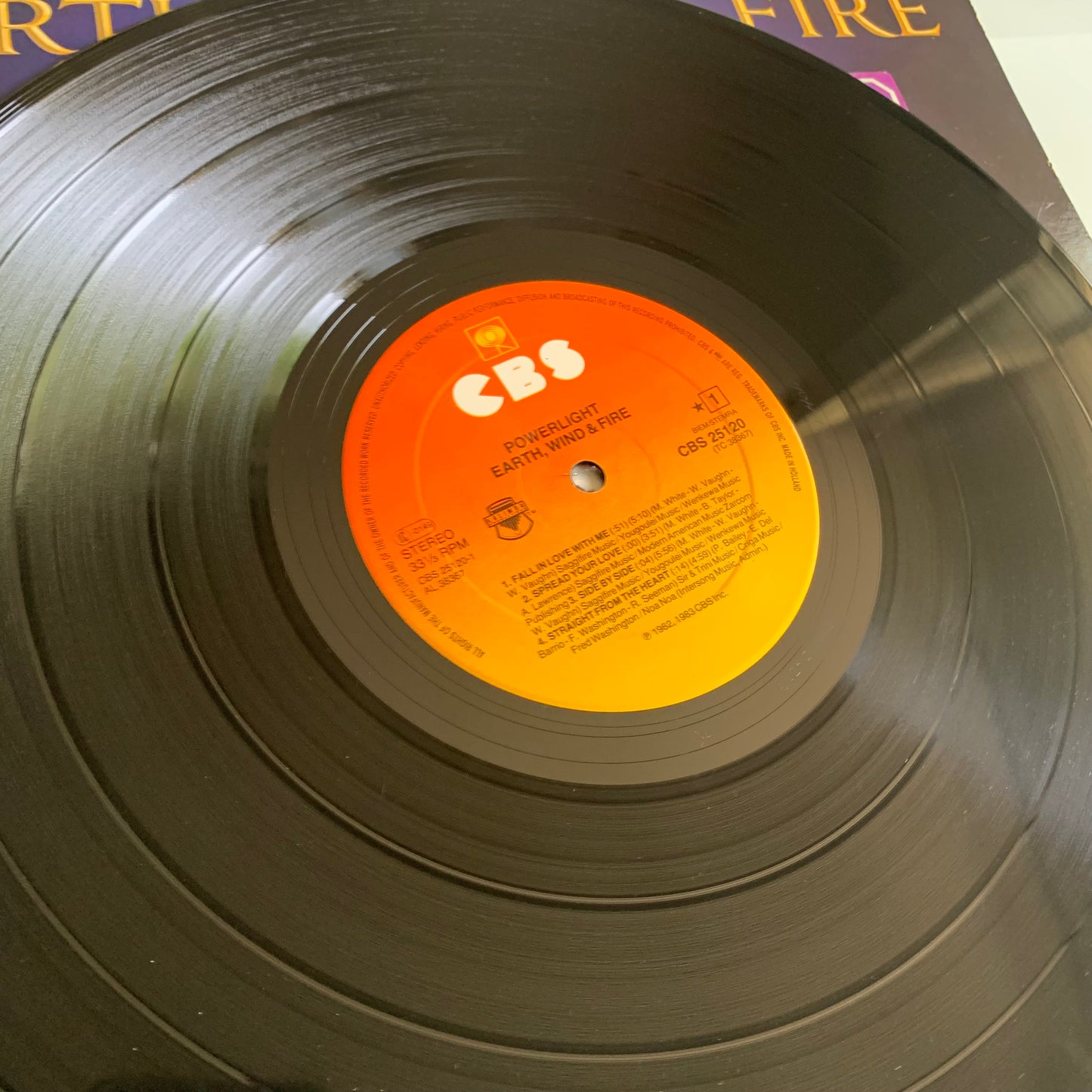Earth, Wind & Fire - Powerlight - LP 1983 Occasion