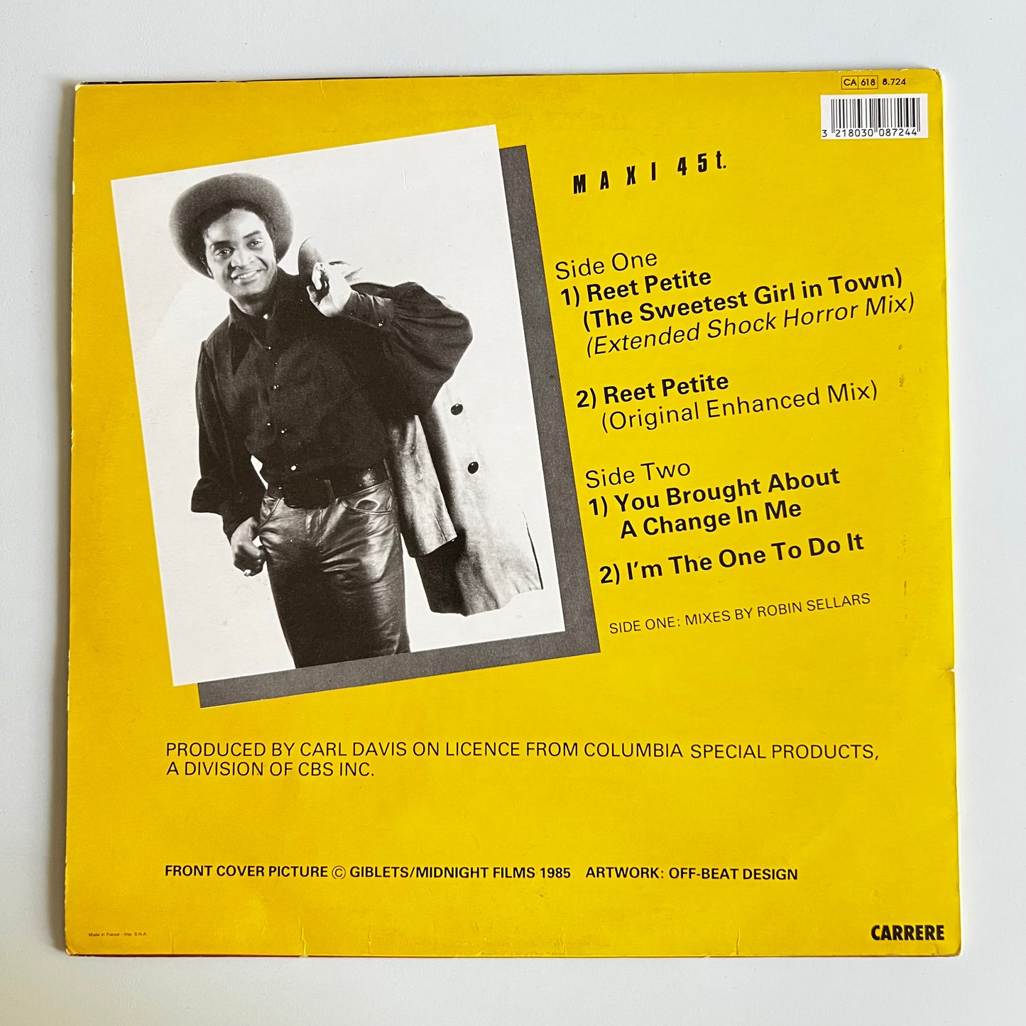 Jackie Wilson - Reet Petite - Maxi Single 1987