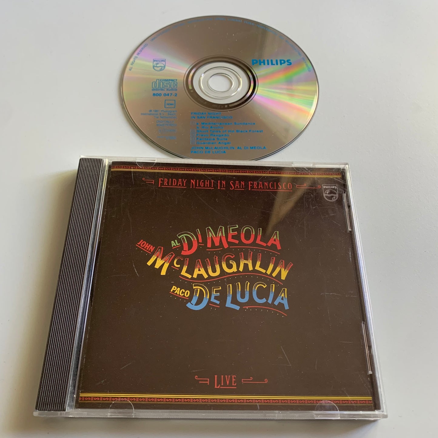 Al Di Meola - Friday Night In San Francisco - 1994 Occasion