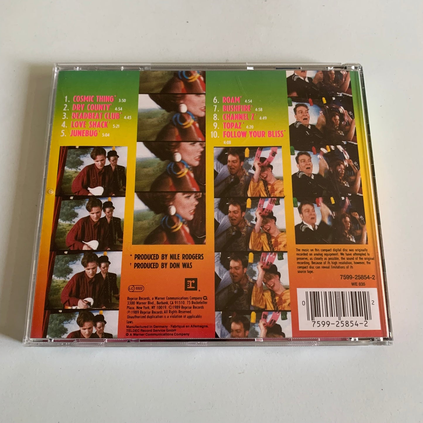 CD - The B-52’s - Cosmic Thing - Occasion