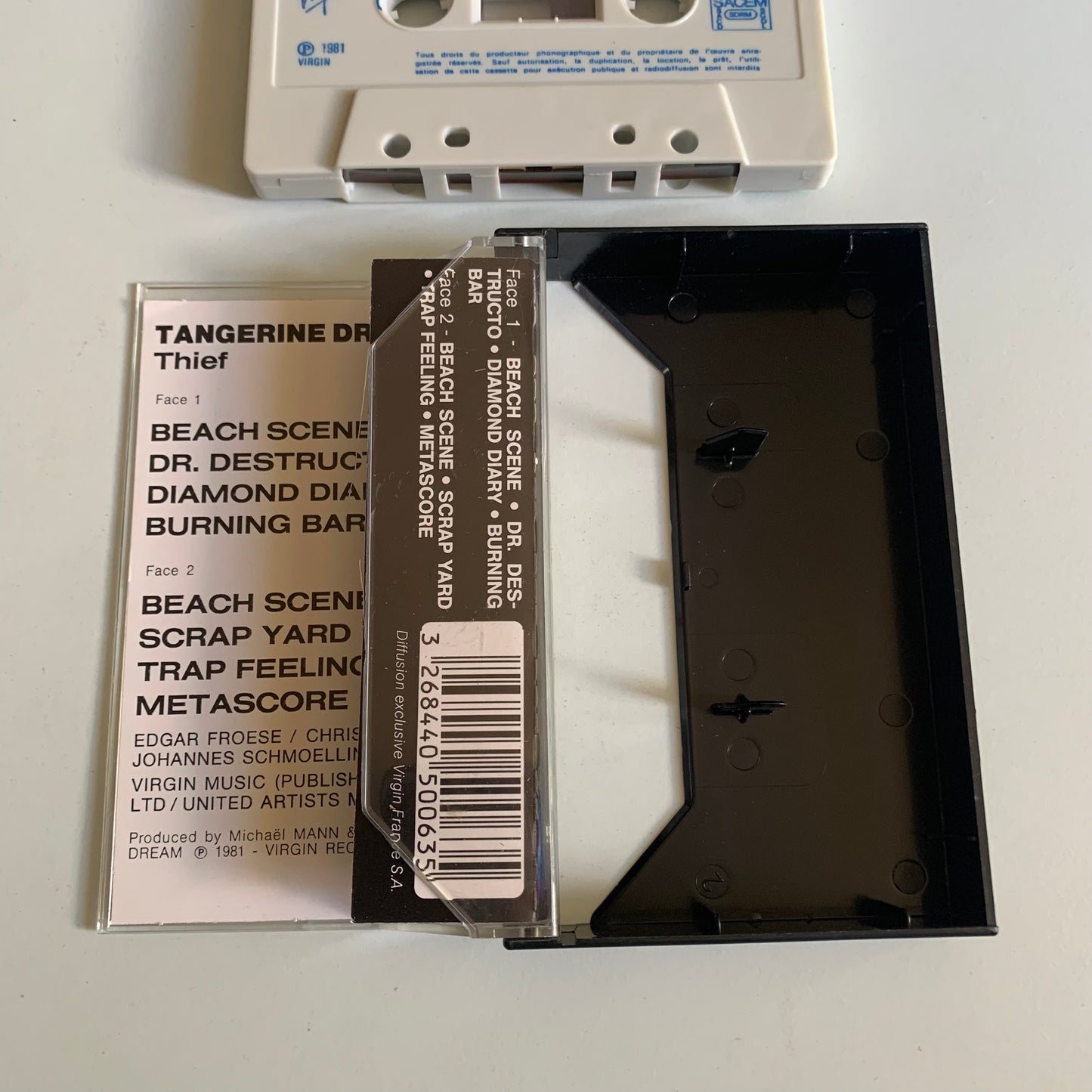 Tangerine Dream - Thief - 1981 Occasion