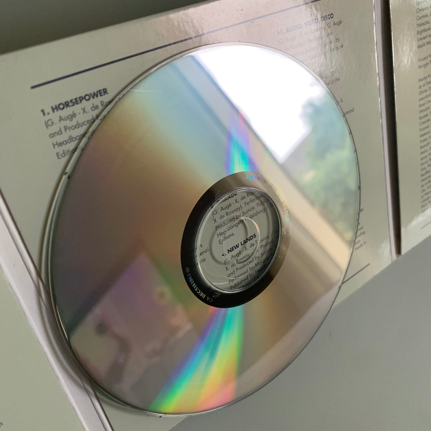 CD - Justice - Audio, Video, Disco. - 2011 Occasion