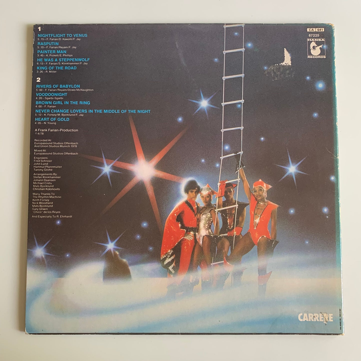Boney M. - Nightflight To Venus - LP 1978 Occasion