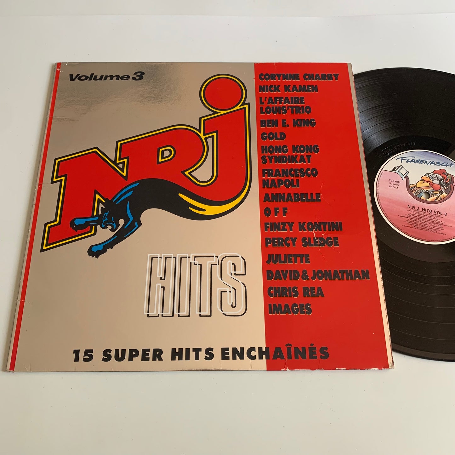 Variétés Compilation - NRJ Hits - Volume 3 - LP 1987 Occasion