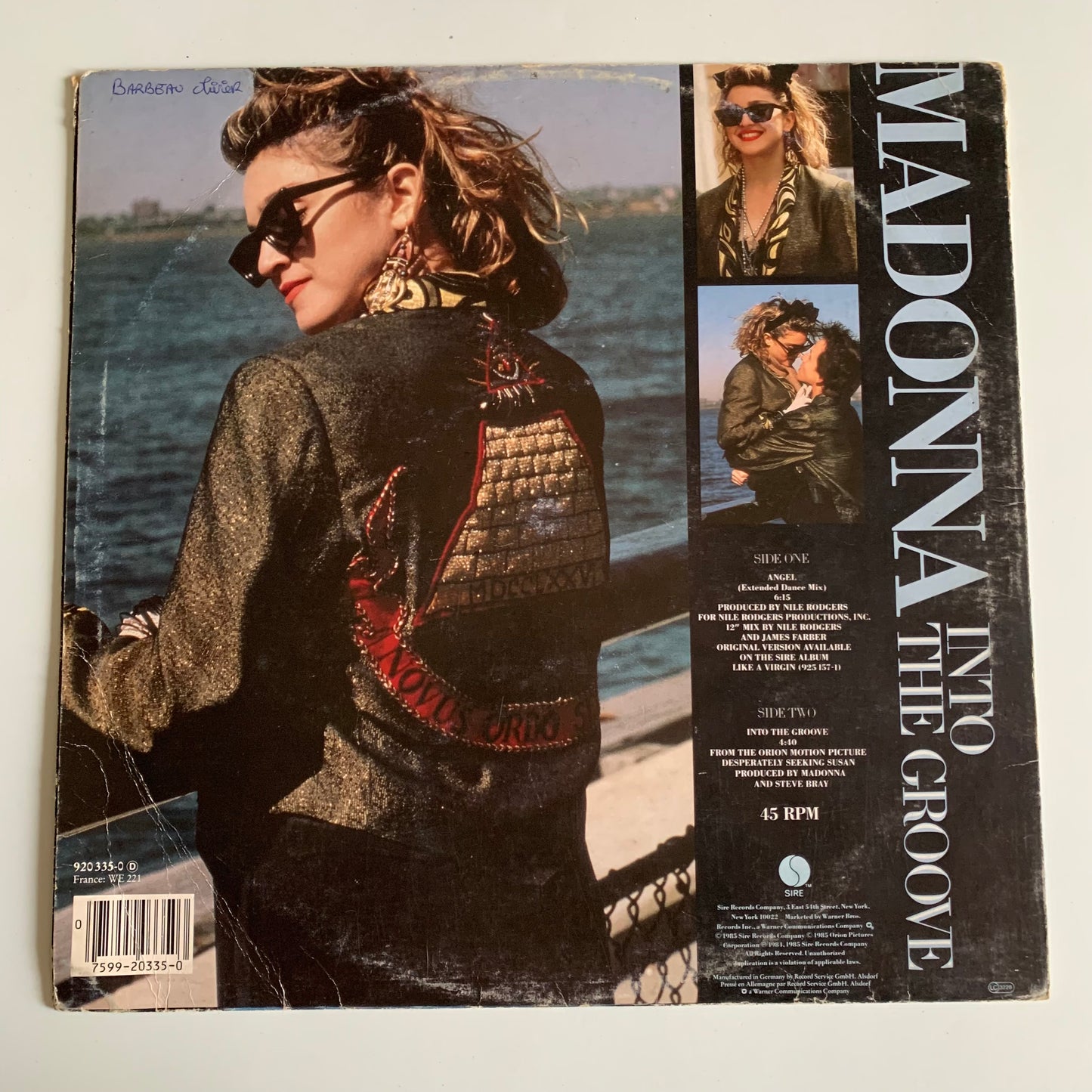 Madonna - Angel - Maxi 1985 Occasion