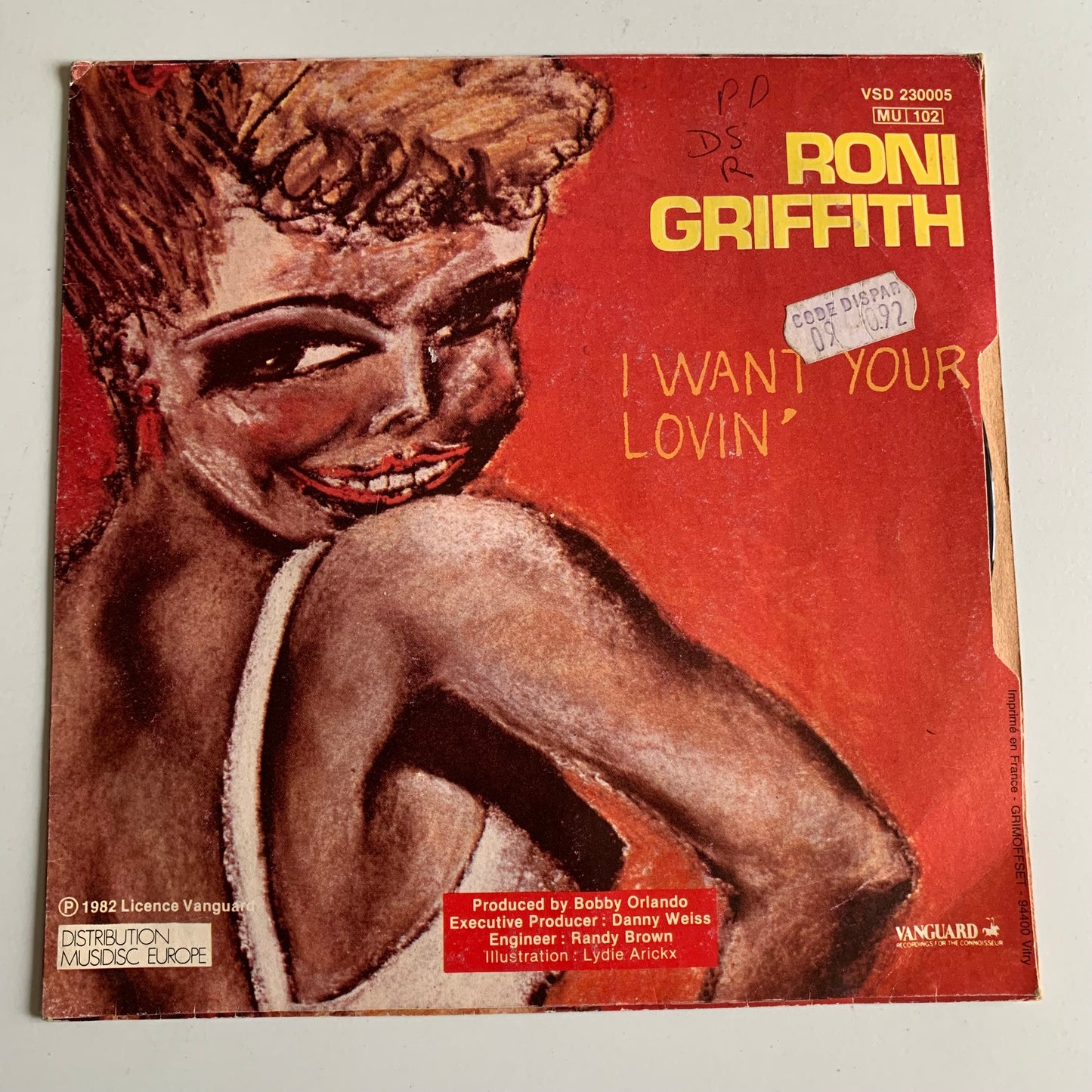 Roni Griffith - Desire - Single 1982