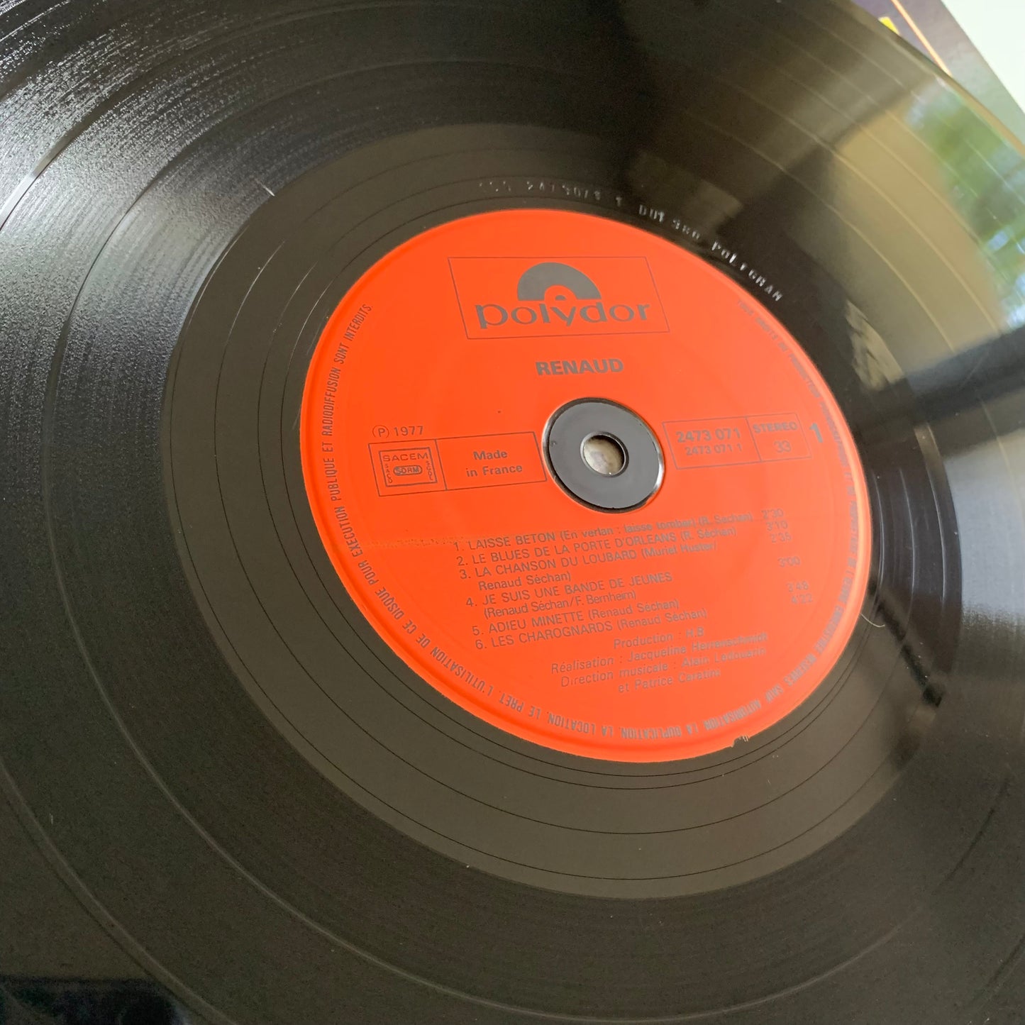 Renaud - Place De Ma Mob - LP Occasion