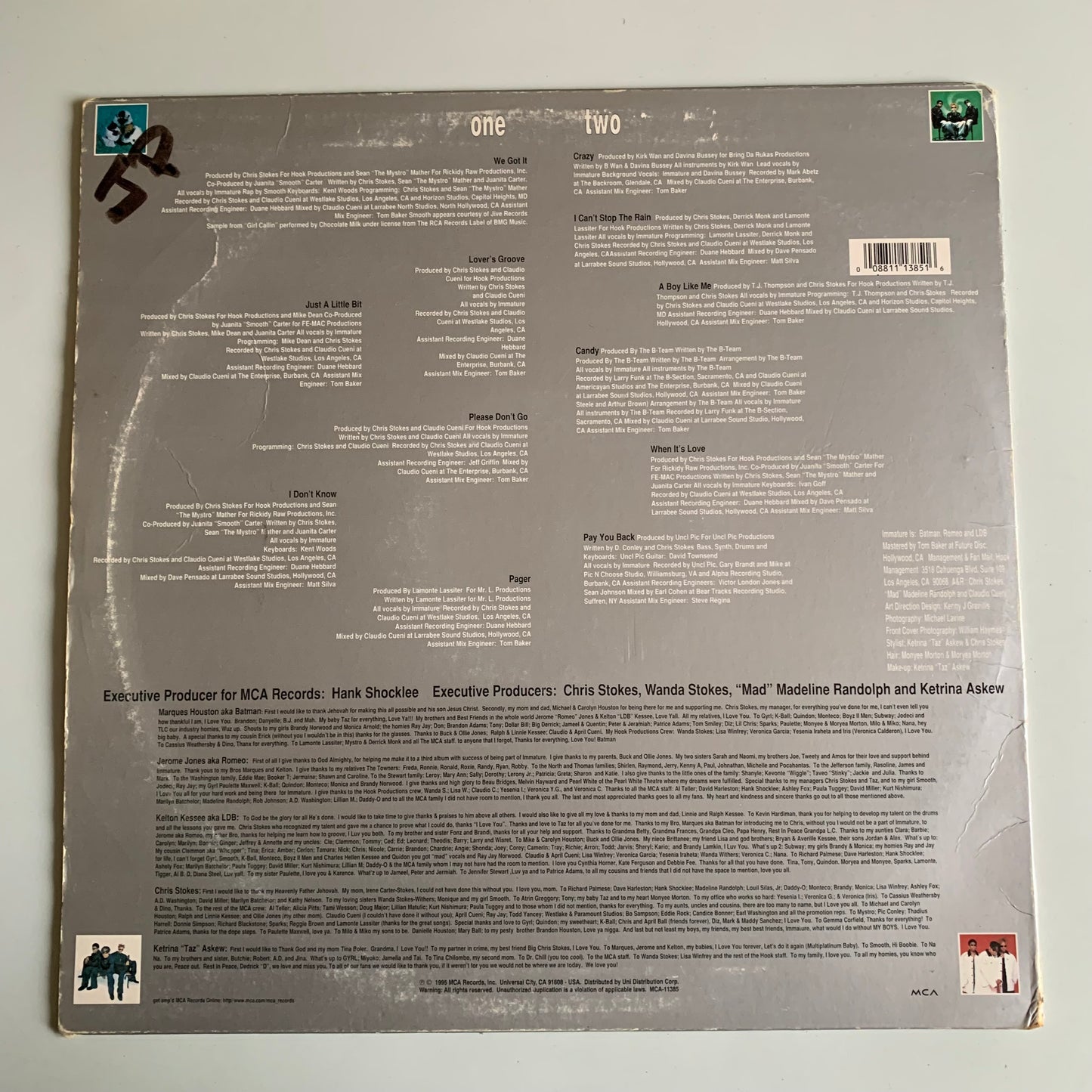 Immature - We Got It - Single 1995