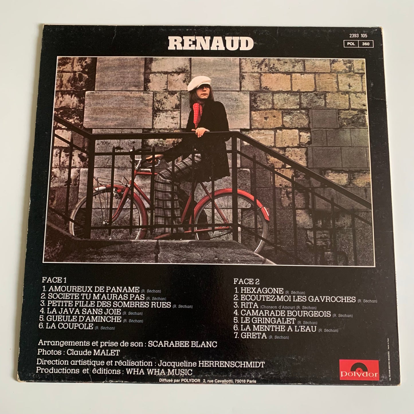 Renaud - Amoureux de Paname - LP 1984 Occasion